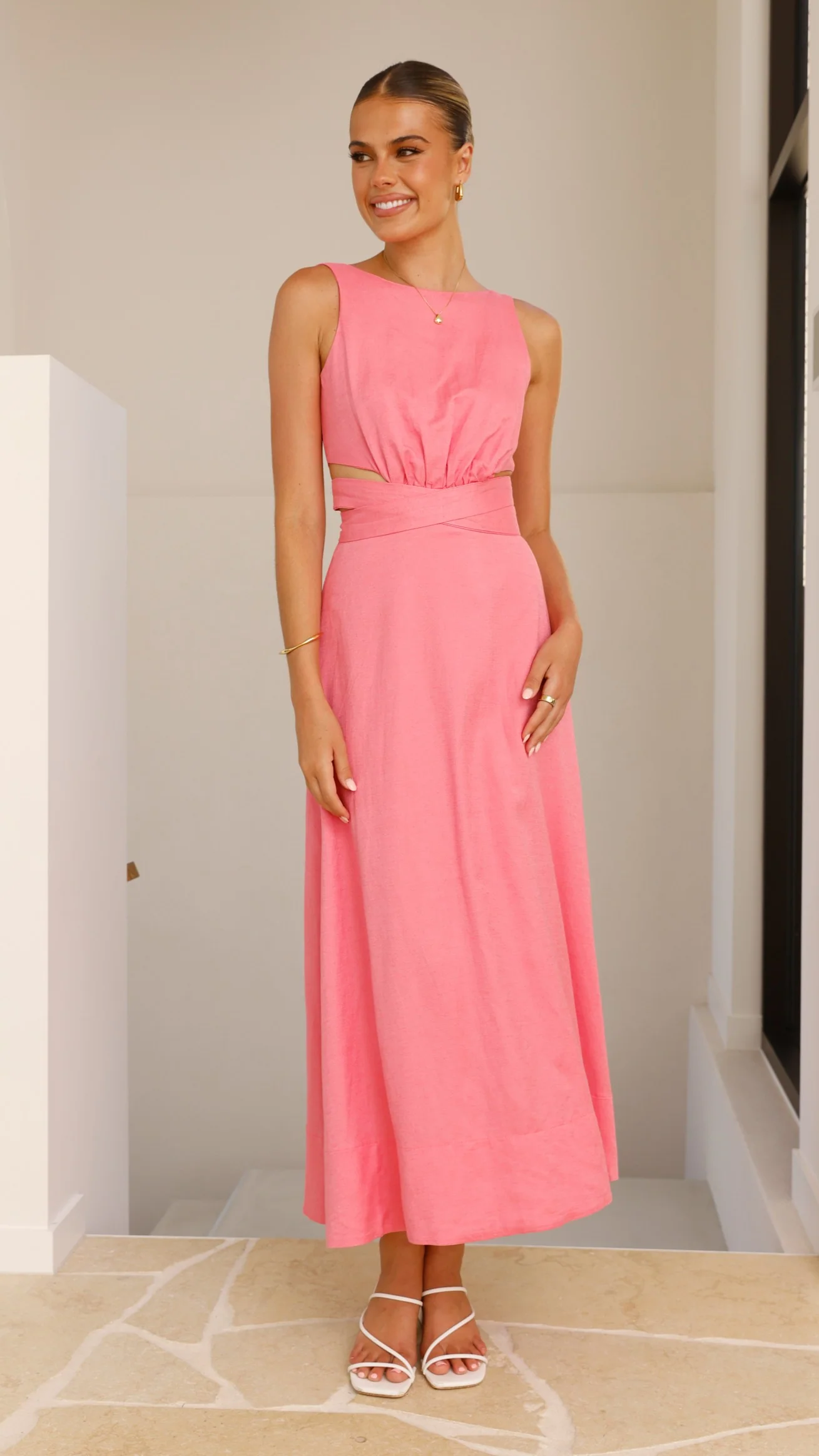 Kimberley Maxi Dress - Pink