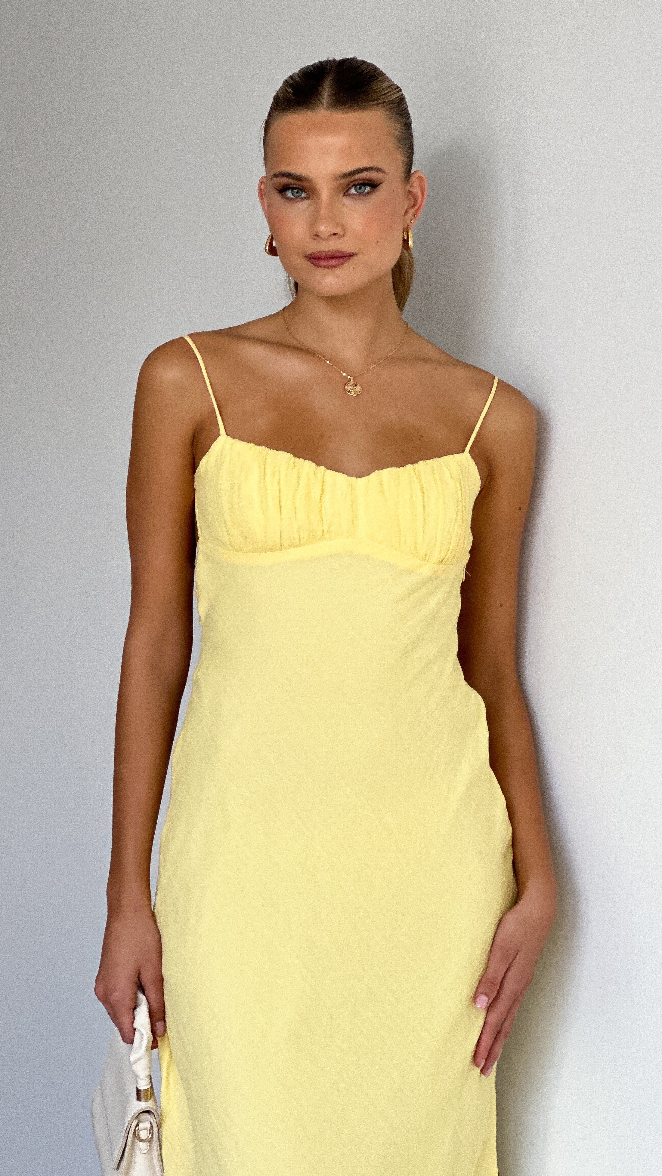 Galina Maxi Dress - Yellow