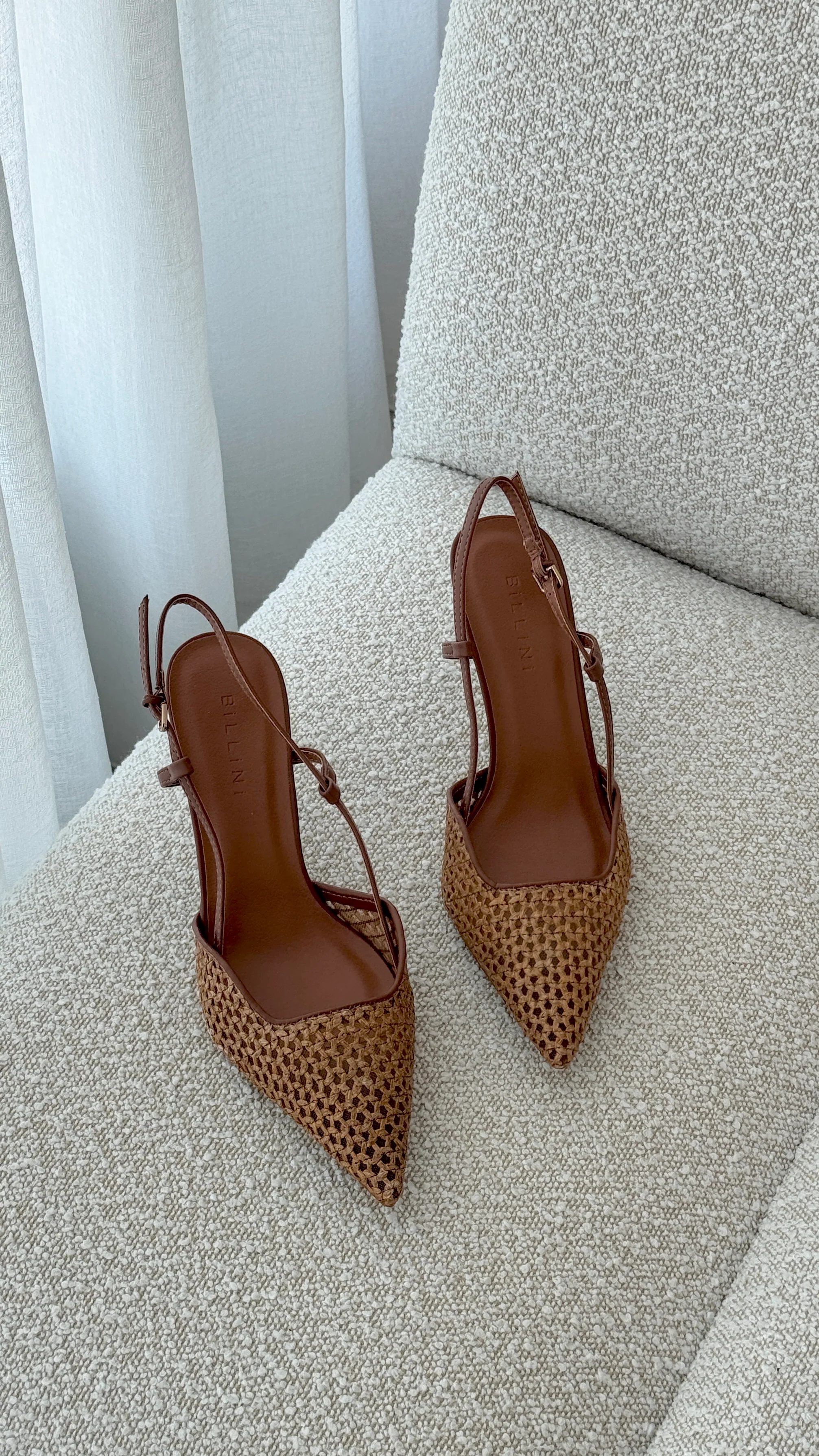 Kameron Heel - Dark Tan Natural