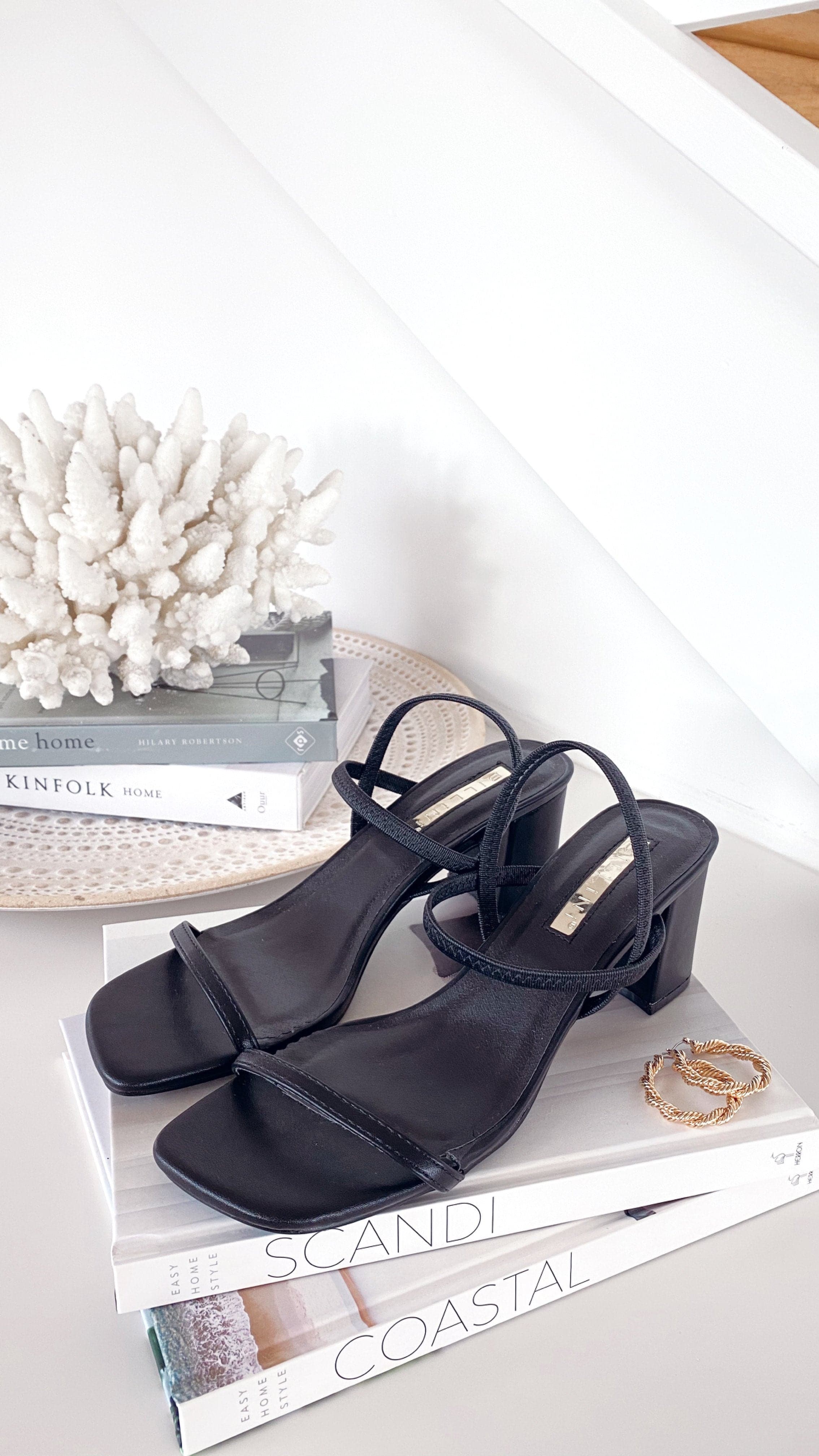 Balton Mule Heels - Black