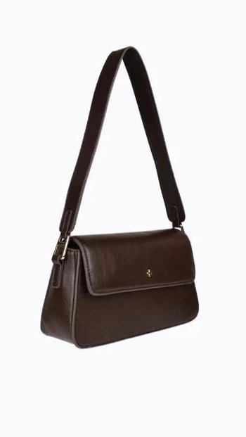 Jocelyn Shoulder Bag - Choc PU