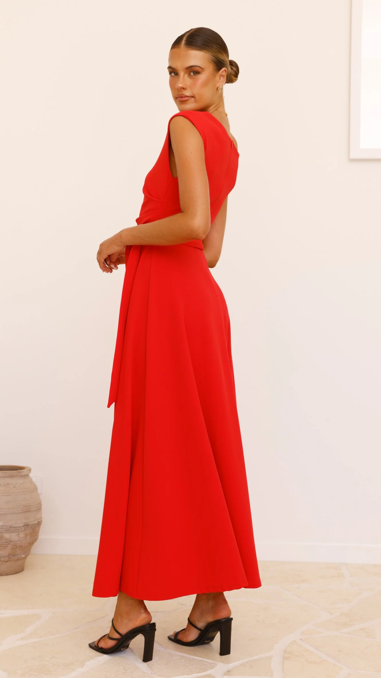Gemma Maxi Dress - Red