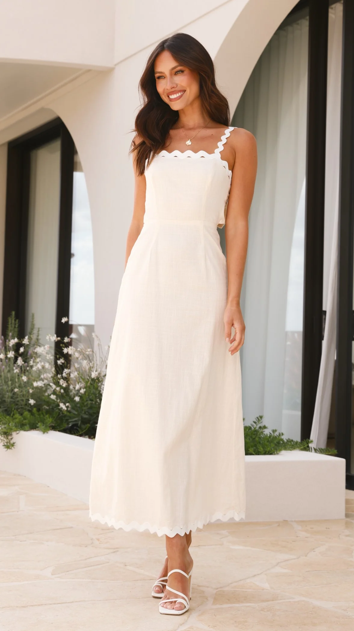 Fiora Maxi Dress - Oat