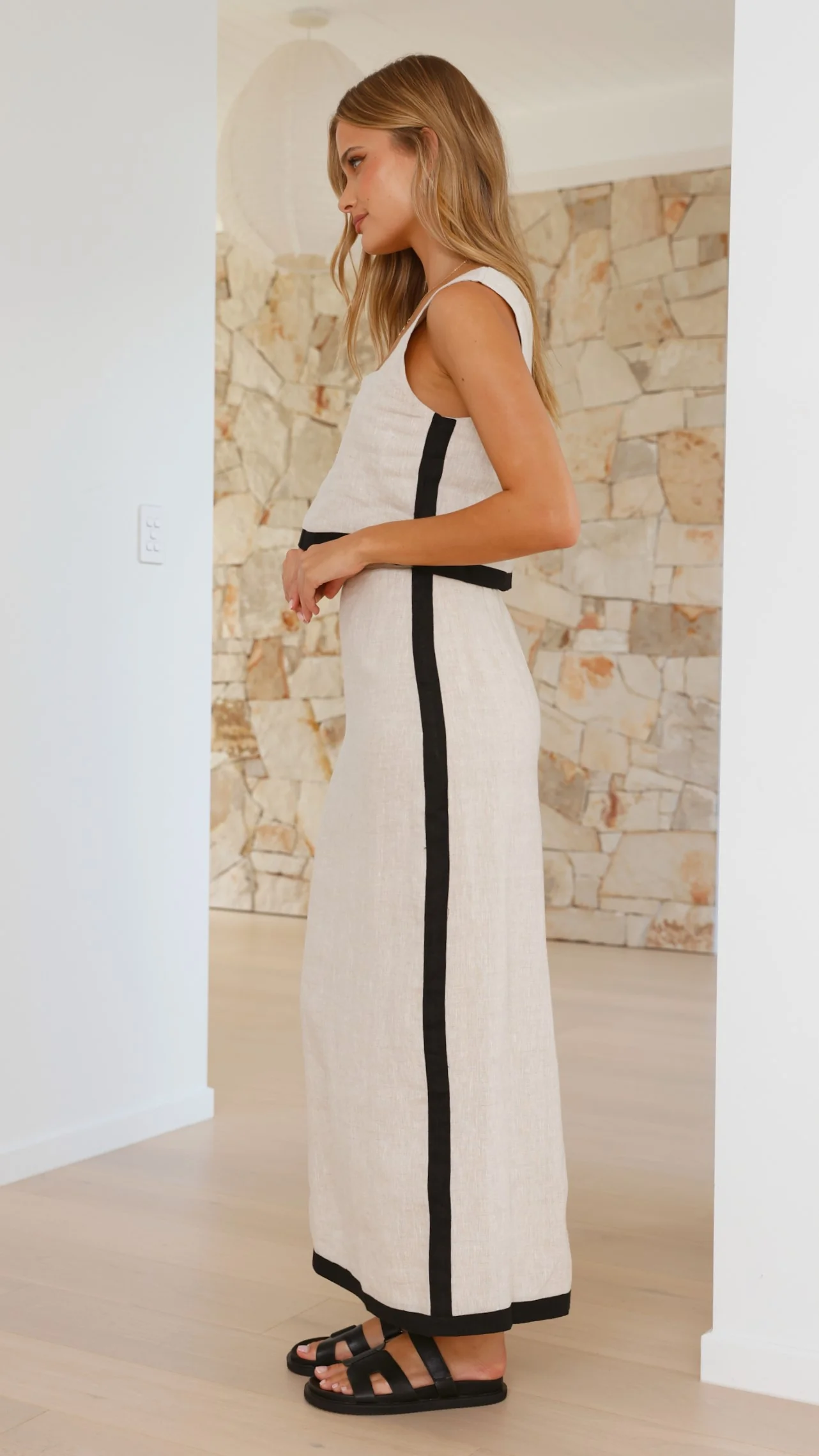 Arlette Maxi Skirt - Natural