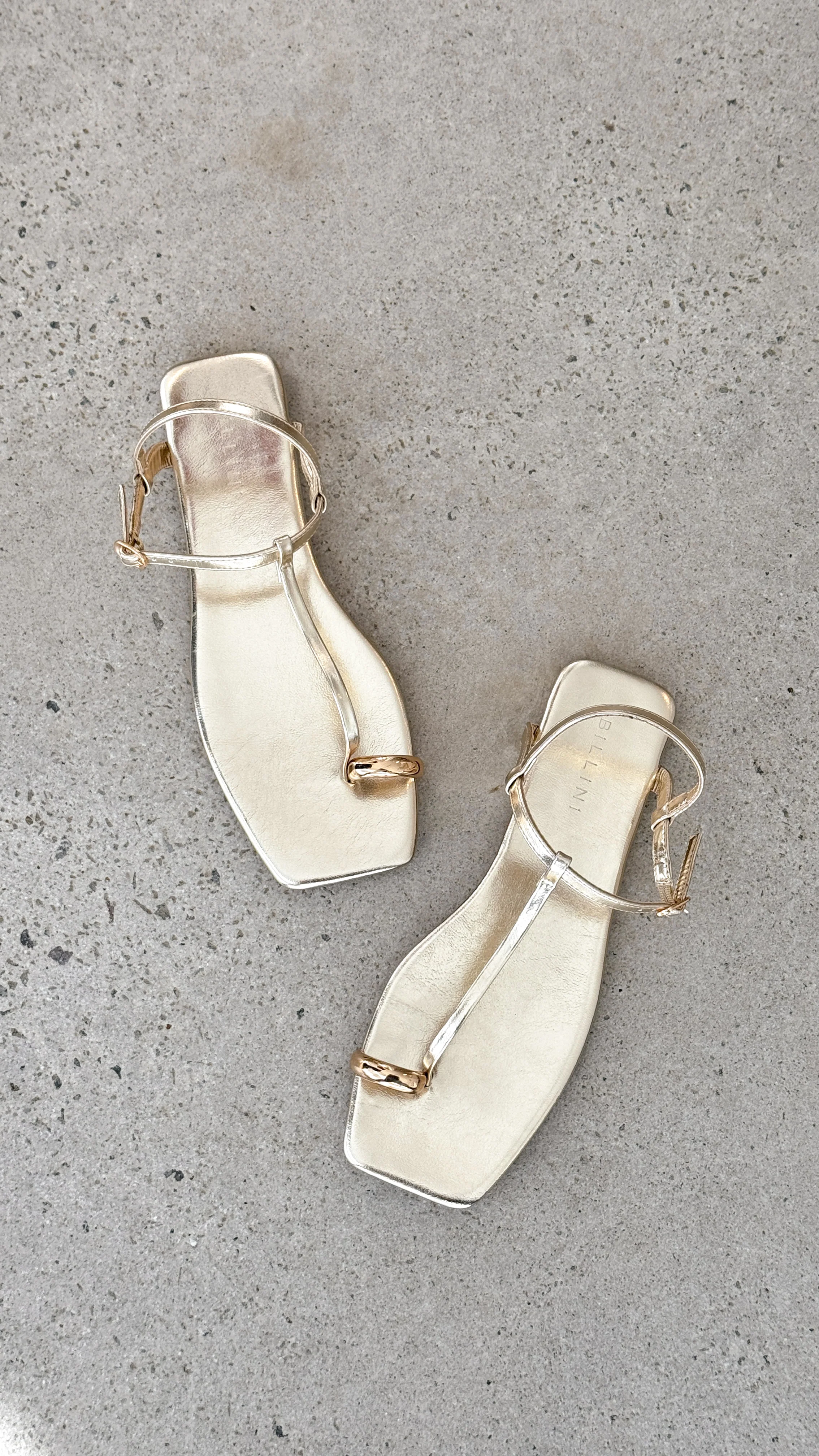 Elodia Sandal - Gold Metallic