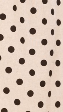 Leoni Maxi Dress - Oat/Black Spot