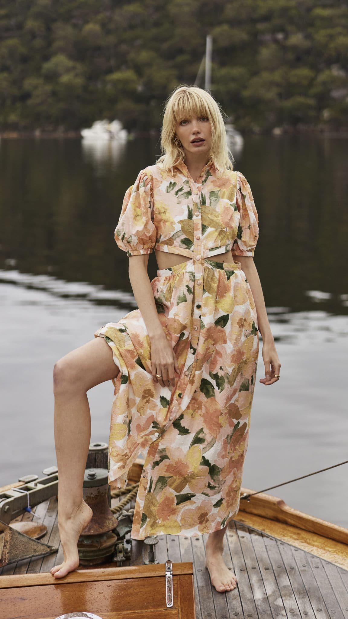 Kylo Midi Dress - Mallorca Floral