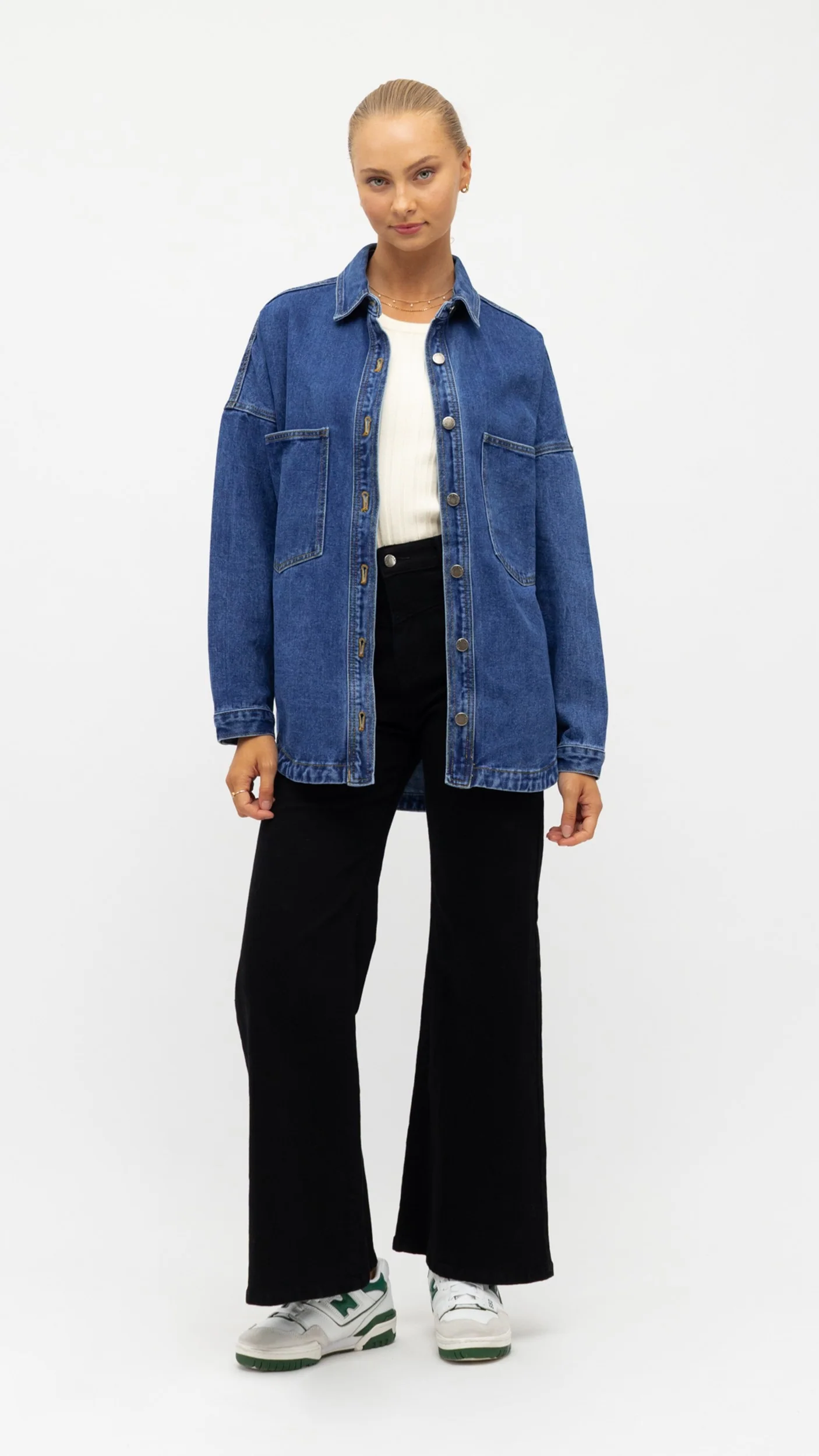 Ensley Denim Jacket - Dark Denim