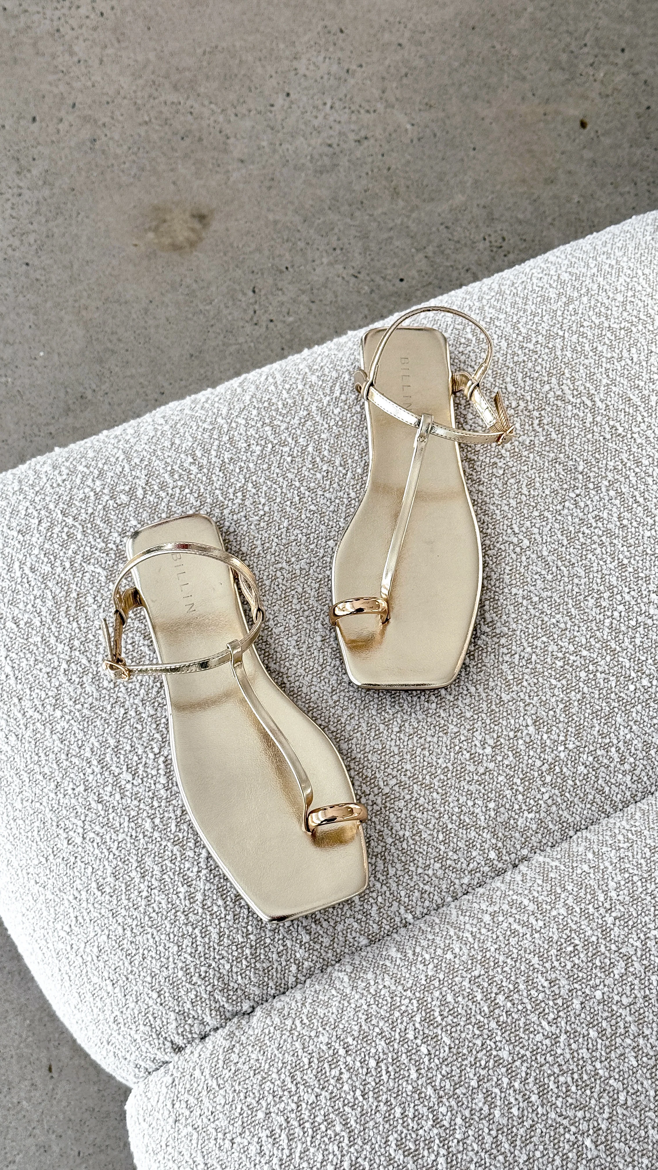 Elodia Sandal - Gold Metallic