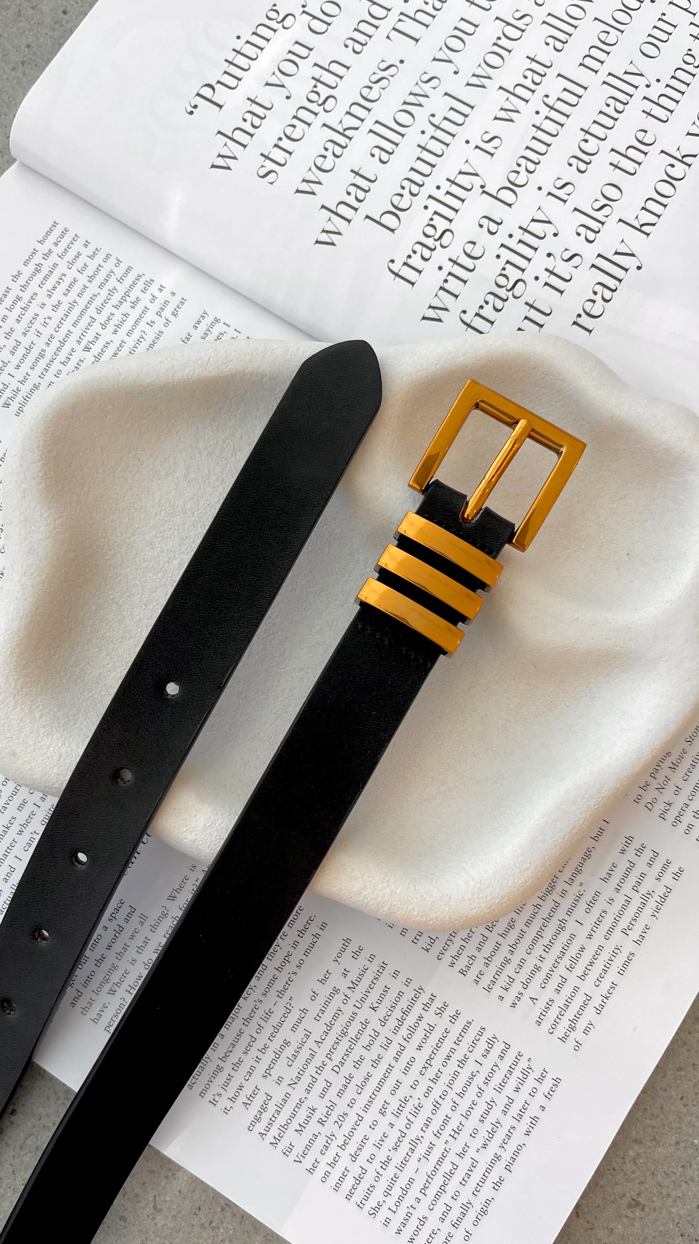 Elanore Belt - Black