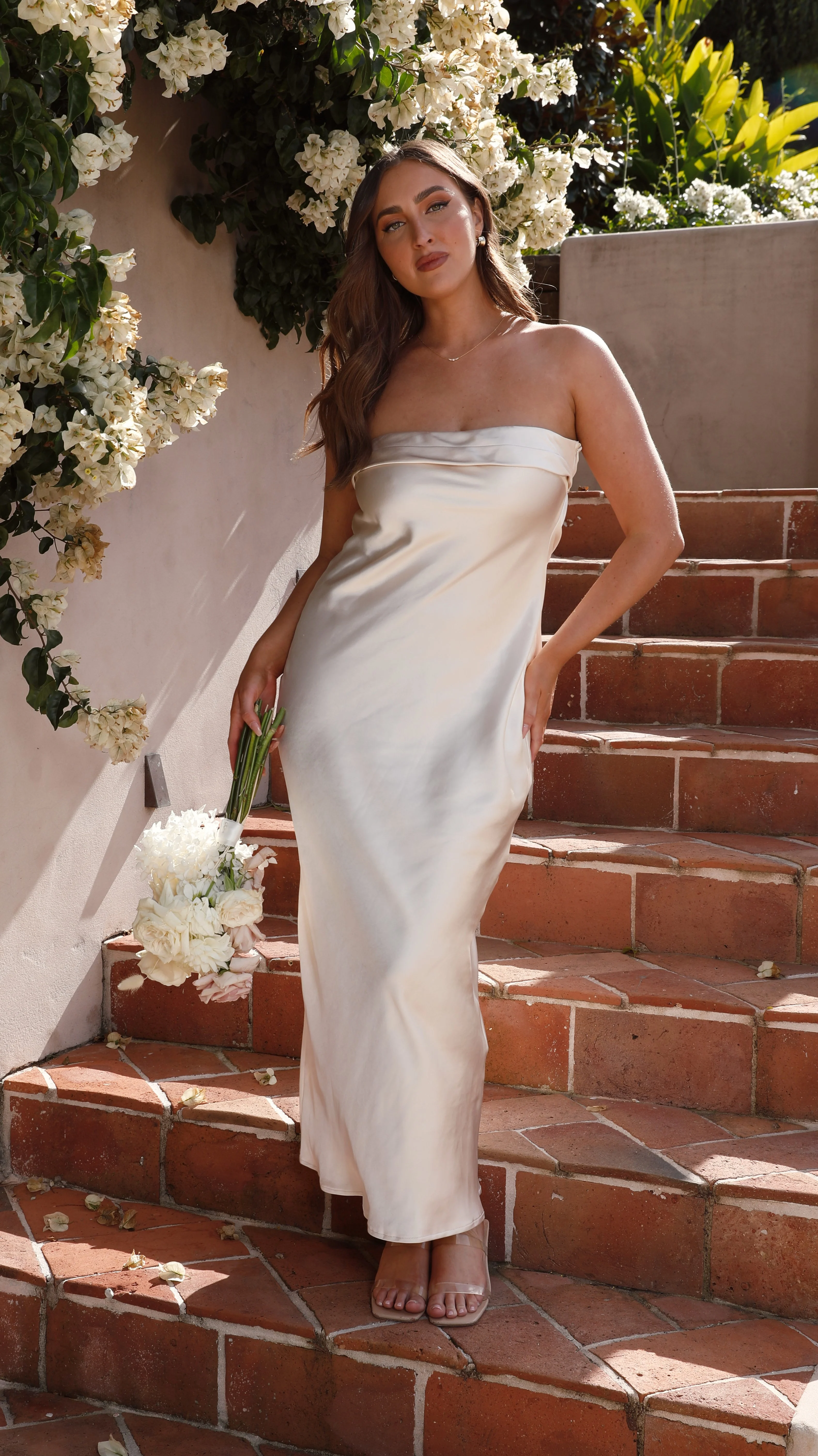 Gisele Maxi Dress - Champagne