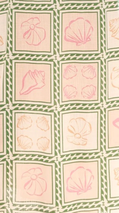 Kalida Maxi Dress - Coastal Print