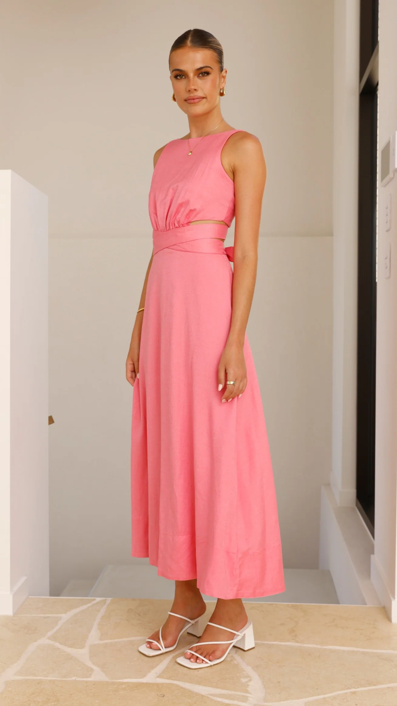 Kimberley Maxi Dress - Pink