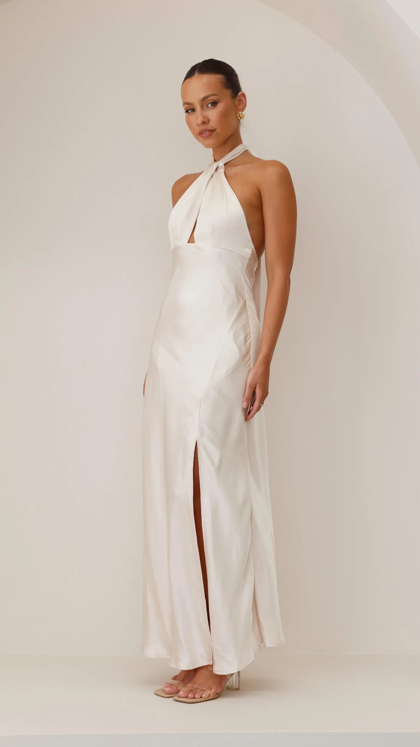Amalia Maxi Dress - Champagne
