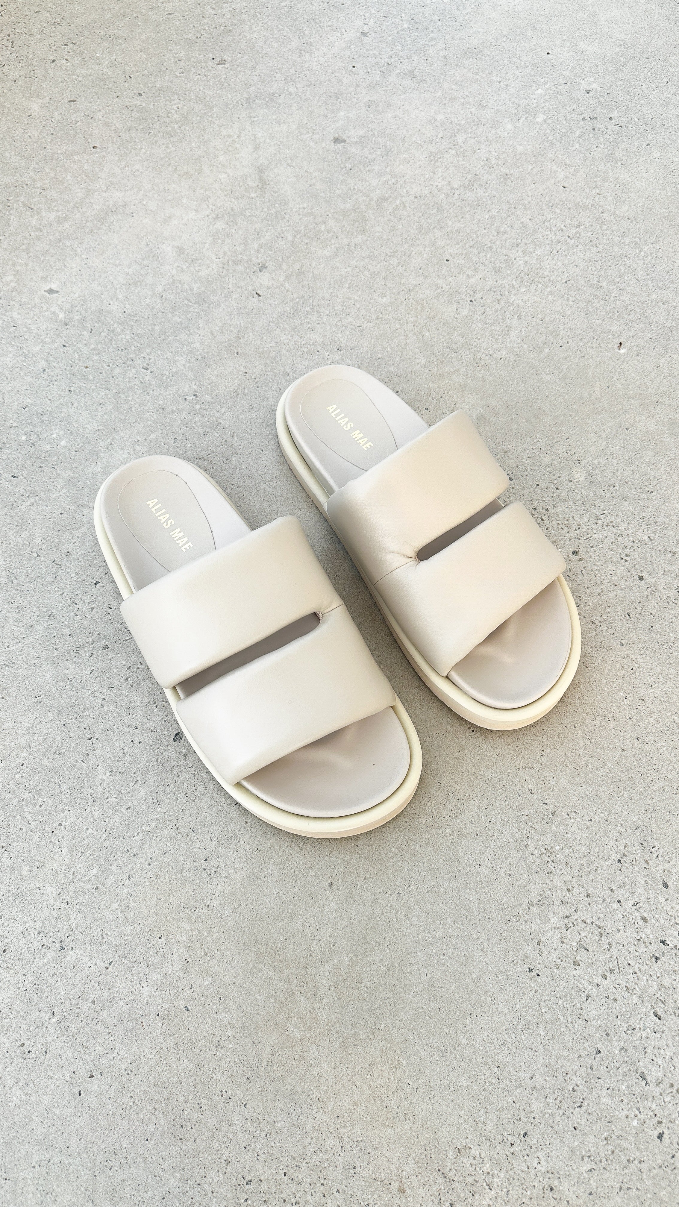 Alias Mae Dawn Slide - Bone Leather
