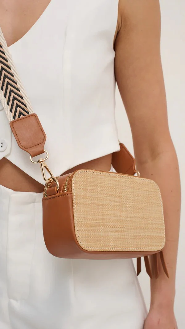 Callie Bag - Tan / Natural