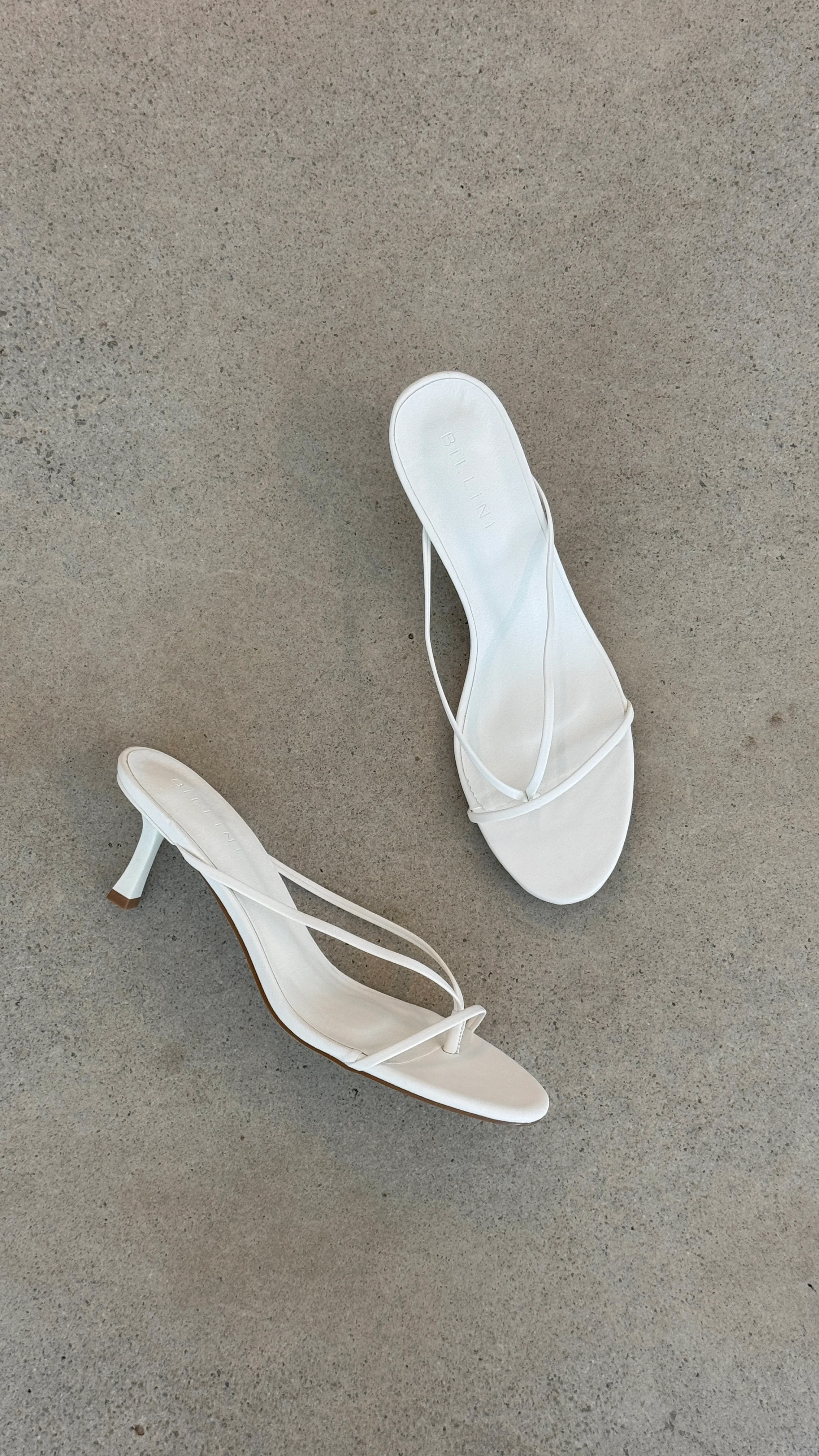 Gillie Heel - White