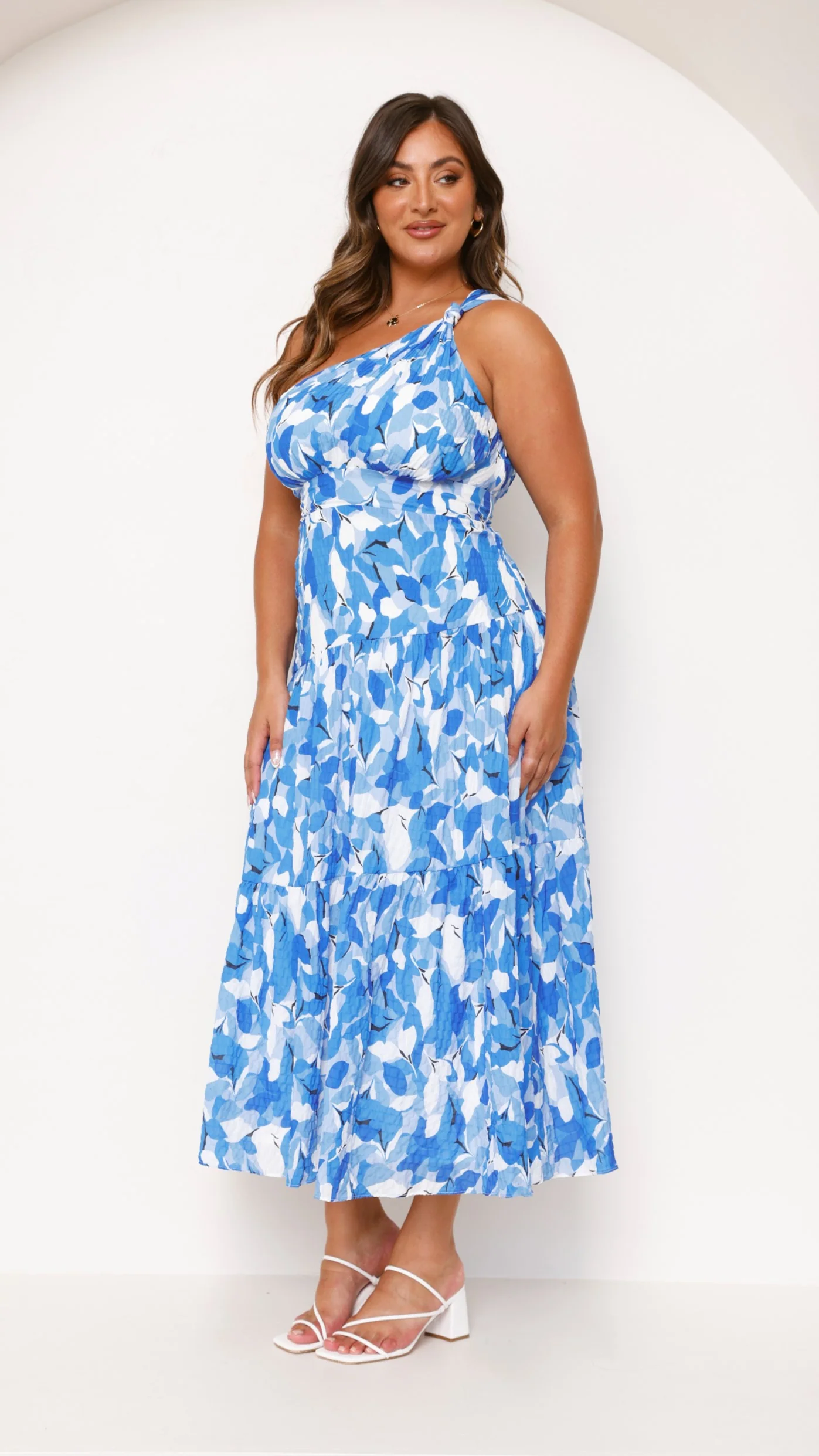 Jayma Maxi Dress - Blue Floral