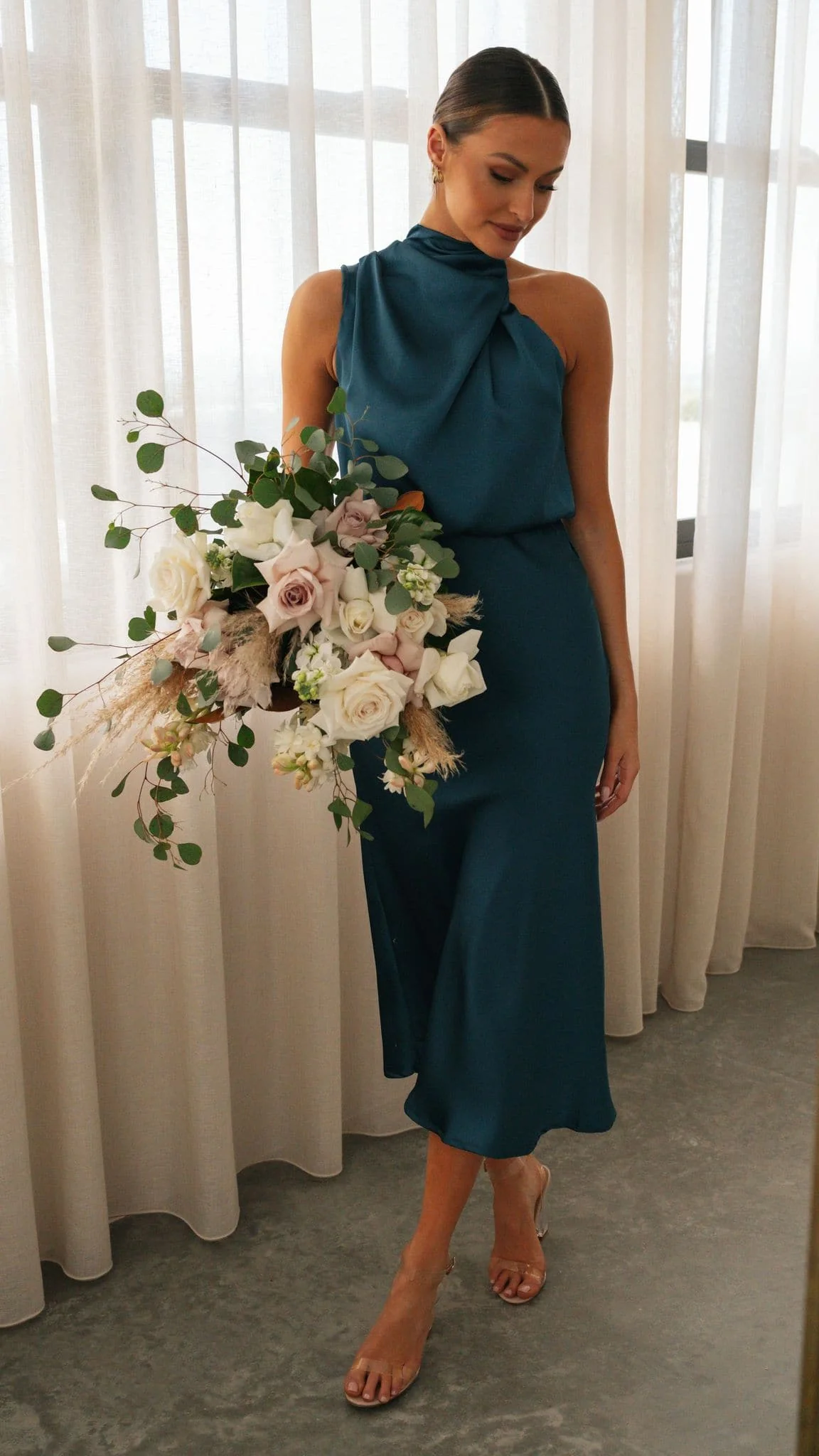 Esther Maxi Dress - Teal