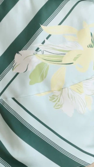 Kaethe Maxi Dress - Aqua/Yellow Print