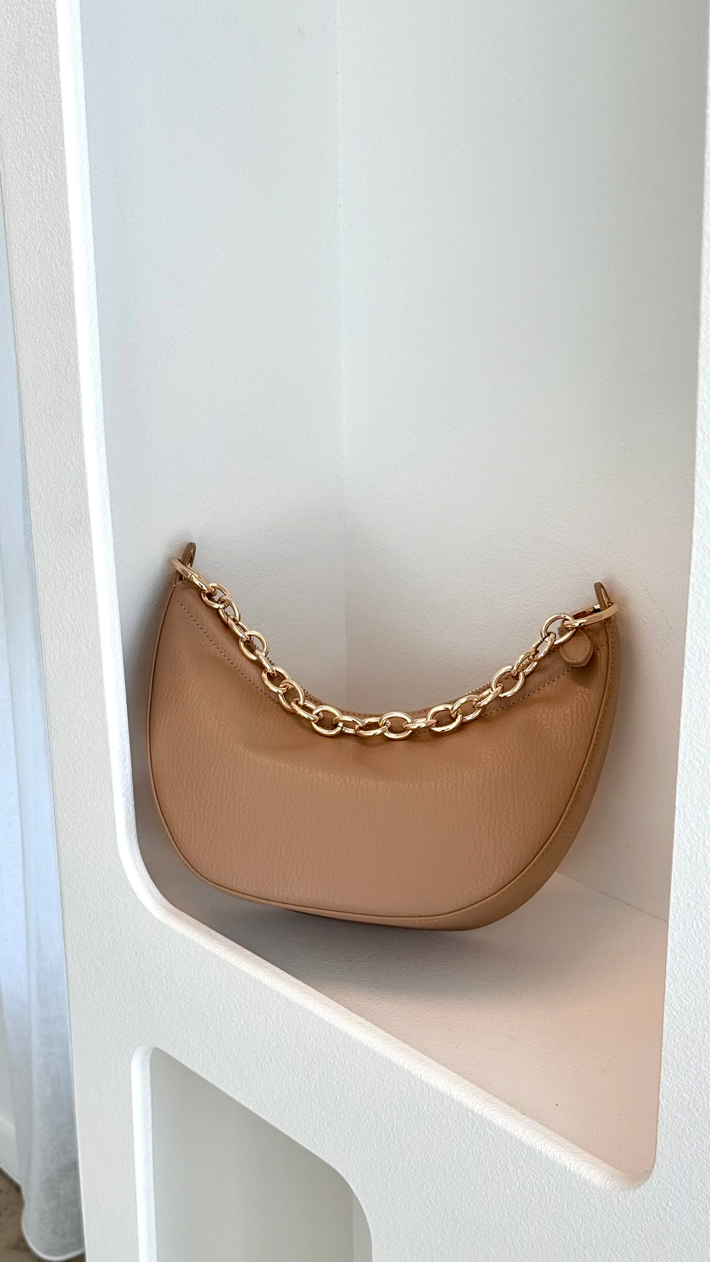 Harvie Handle Bag - Stone