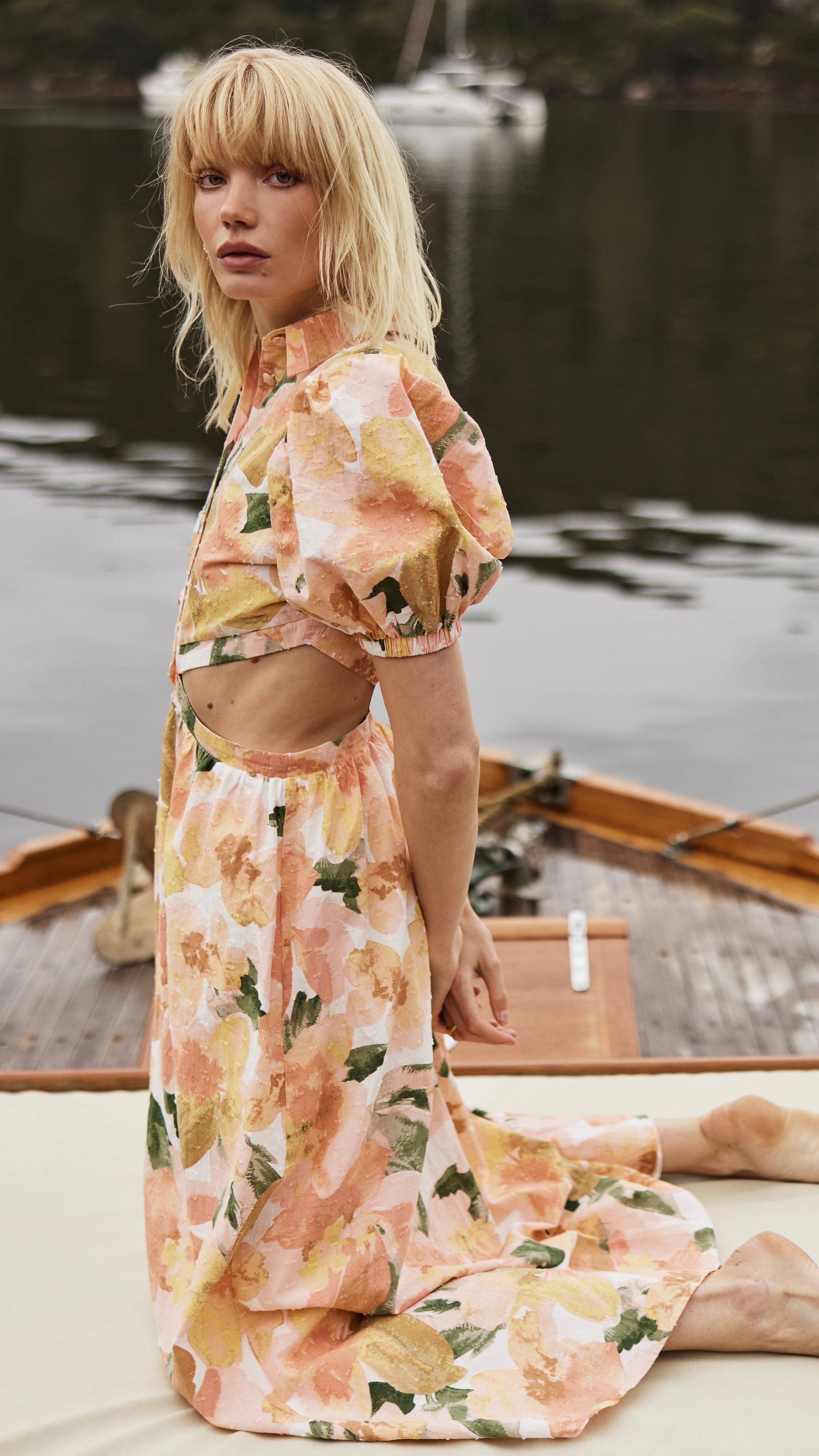 Kylo Midi Dress - Mallorca Floral