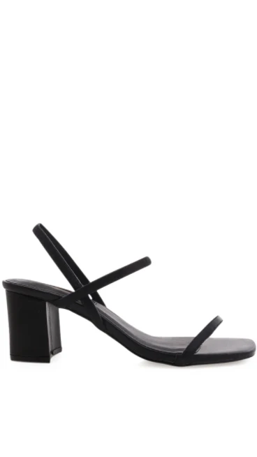 Balton Mule Heels - Black