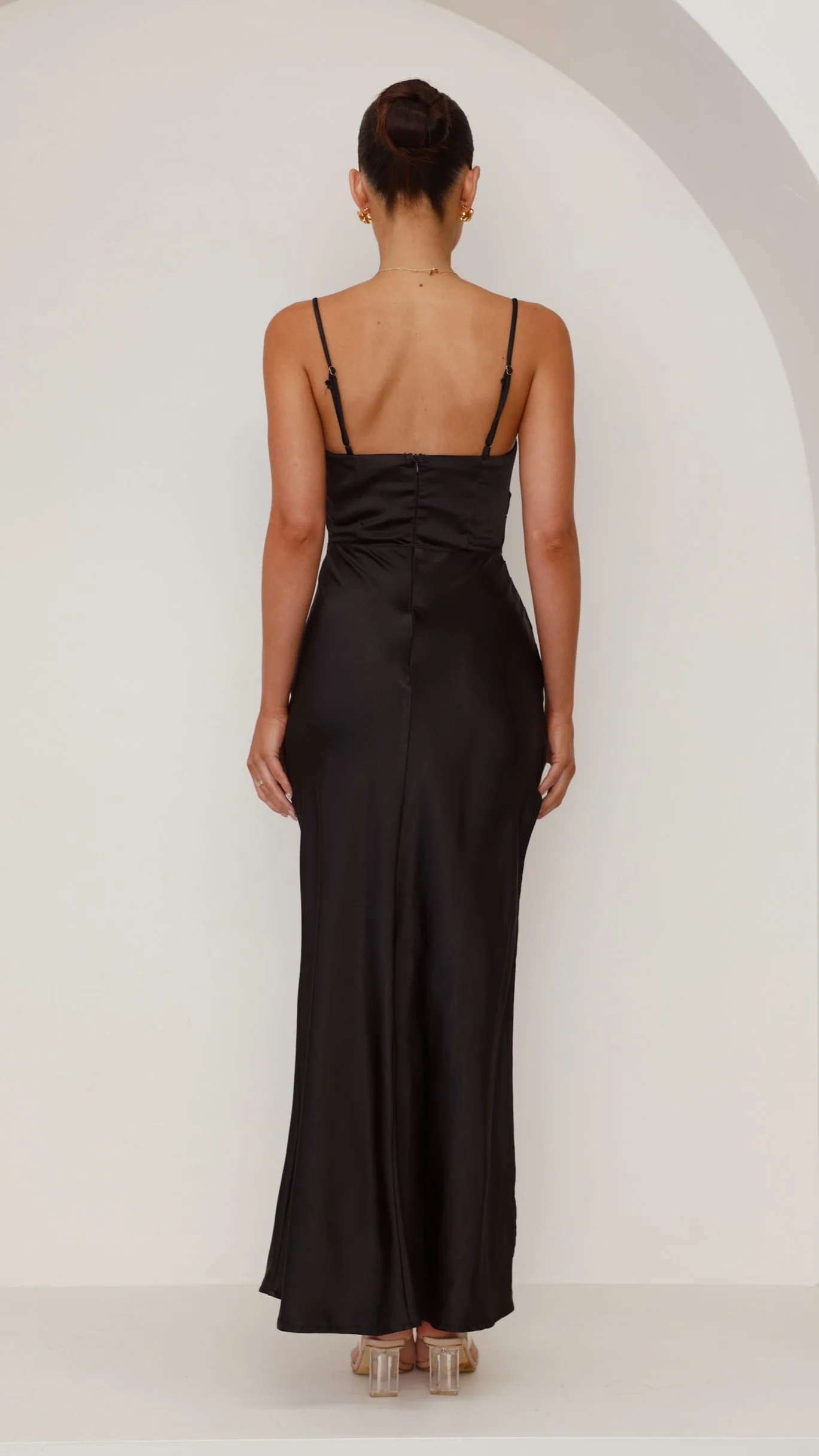 Ava Maxi Dress - Black