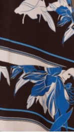 Kaethe Maxi Dress - Black/Blue