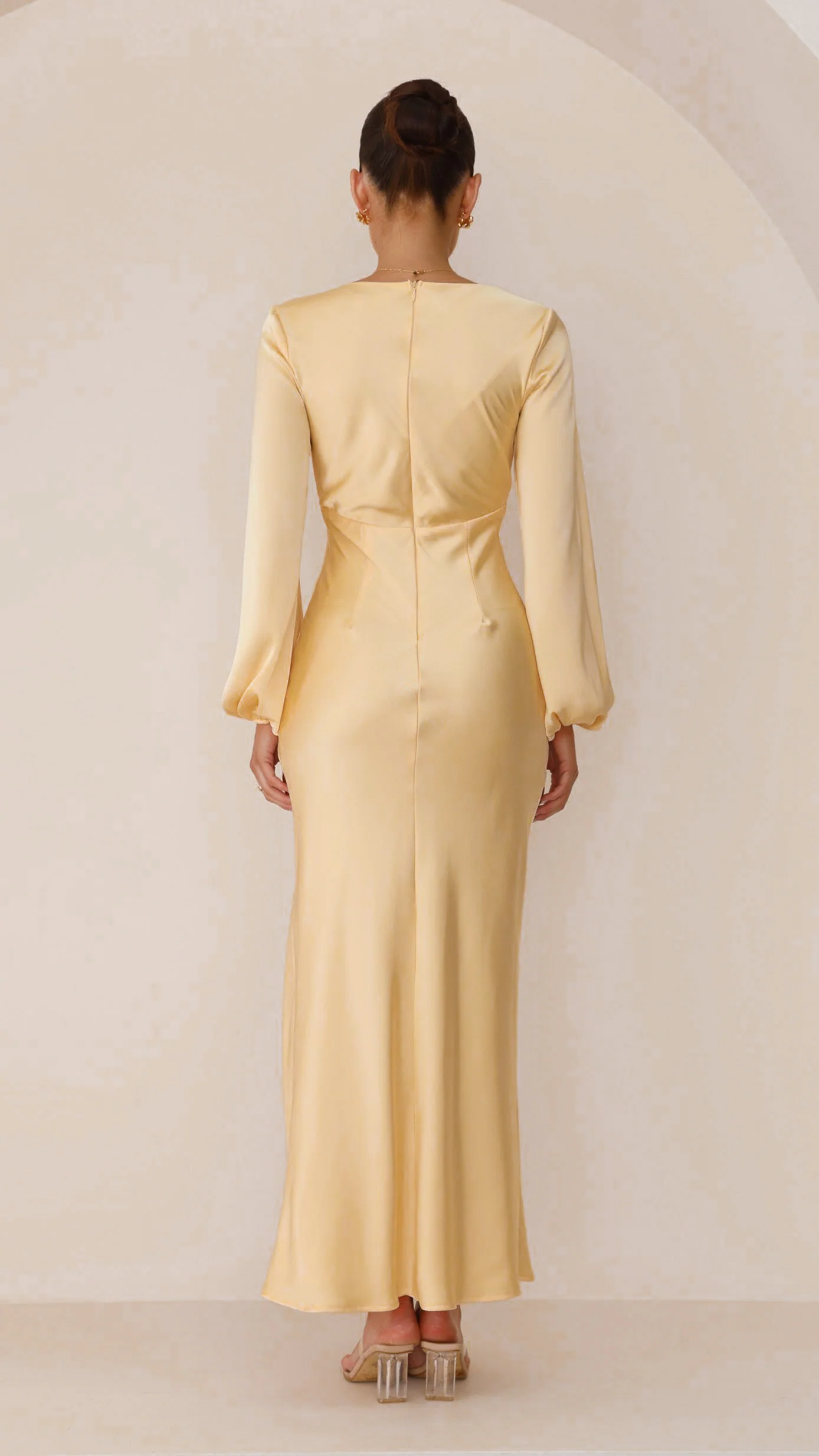 Brigitte Maxi Dress - Yellow
