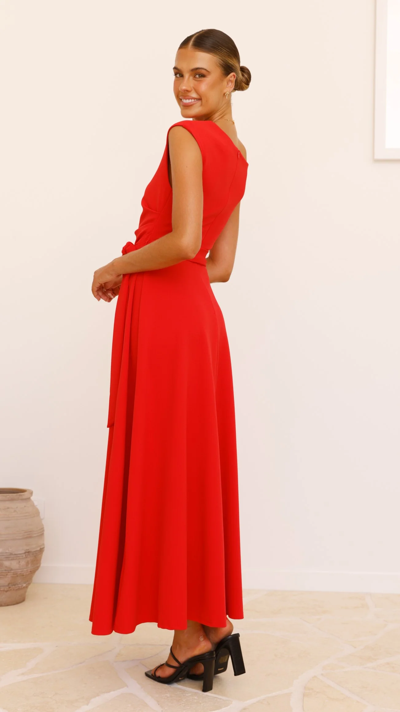 Gemma Maxi Dress - Red