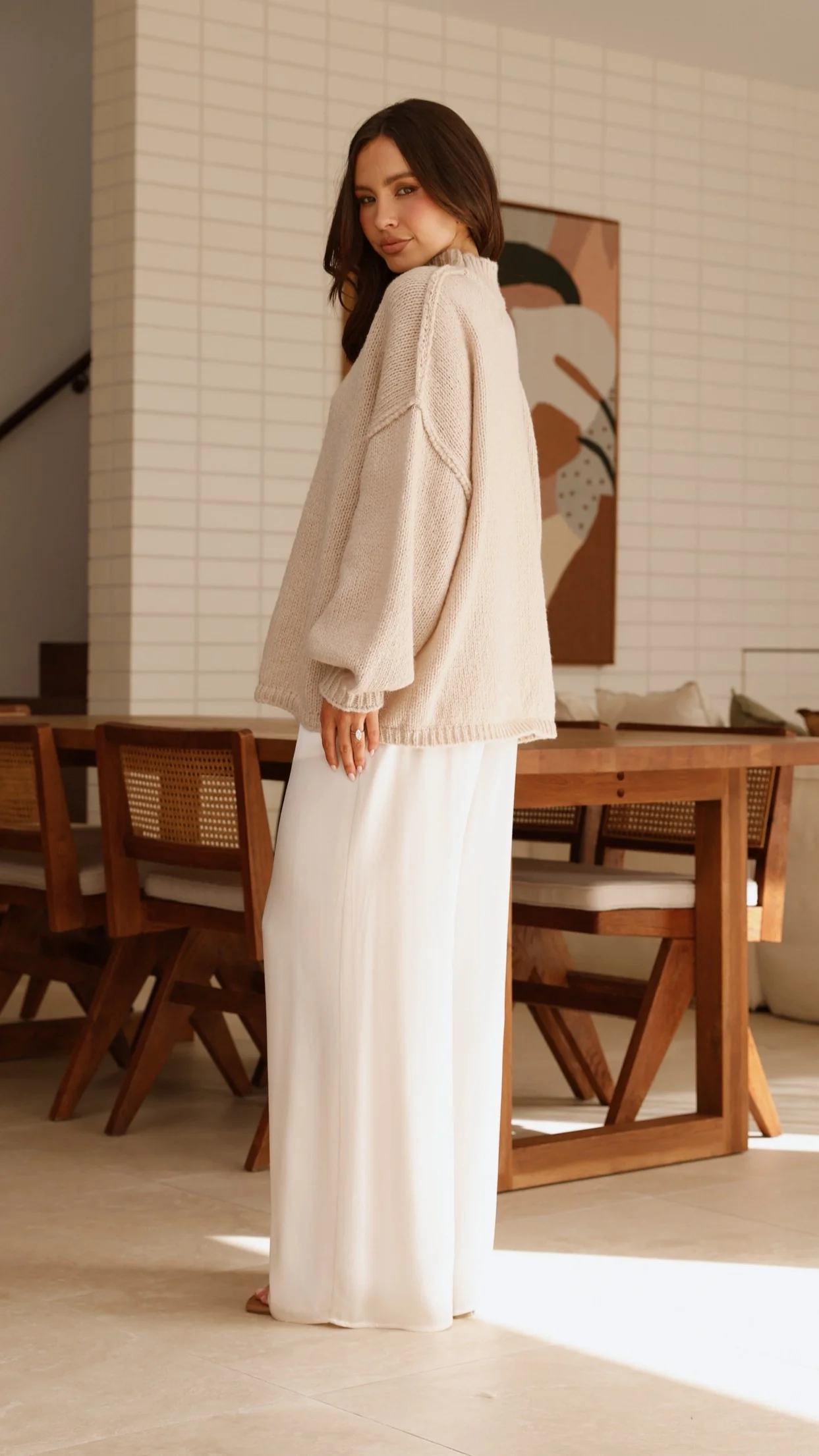 Brylee Pants - Cream