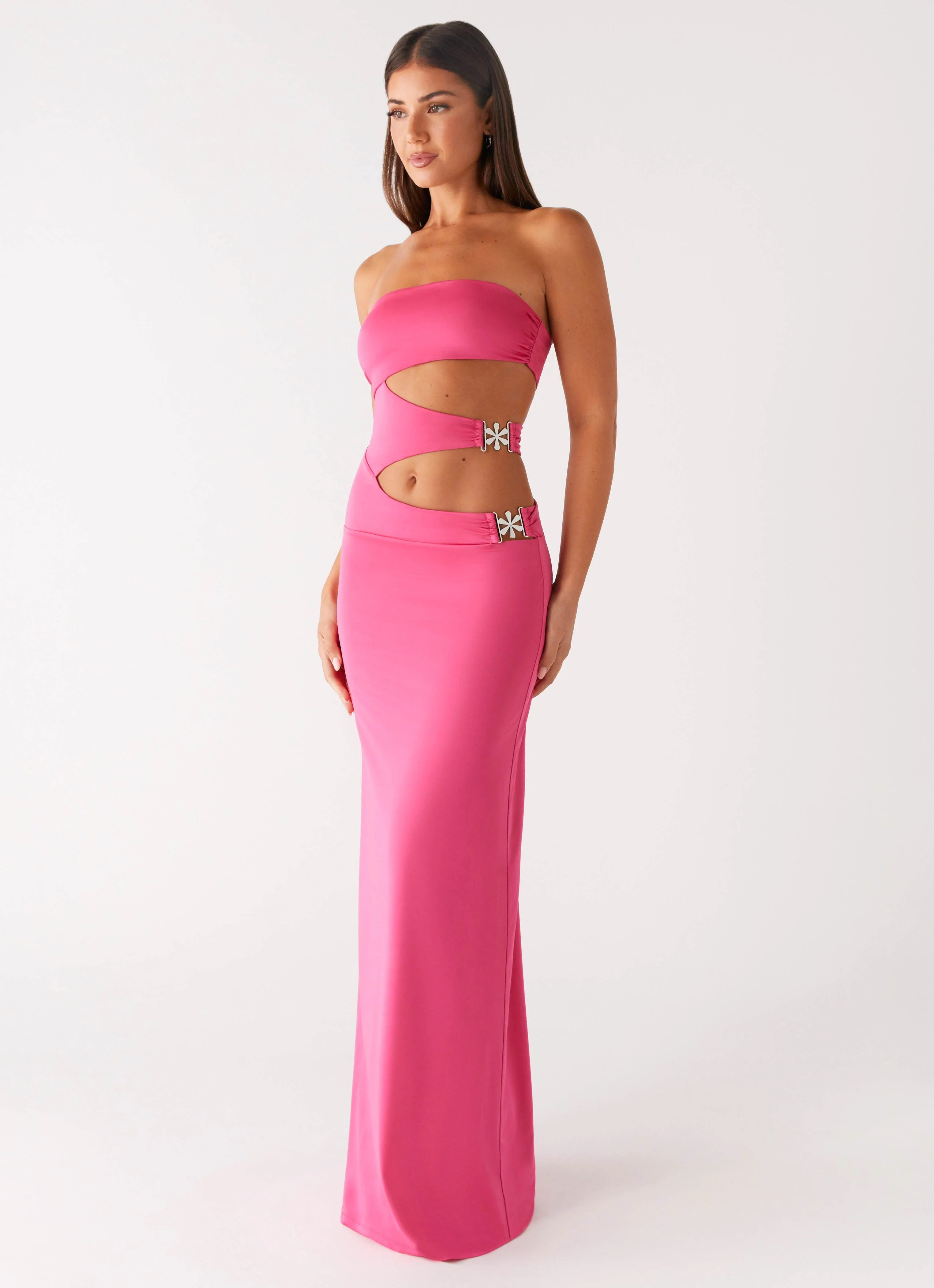 Montego Maxi Dress - Pink
