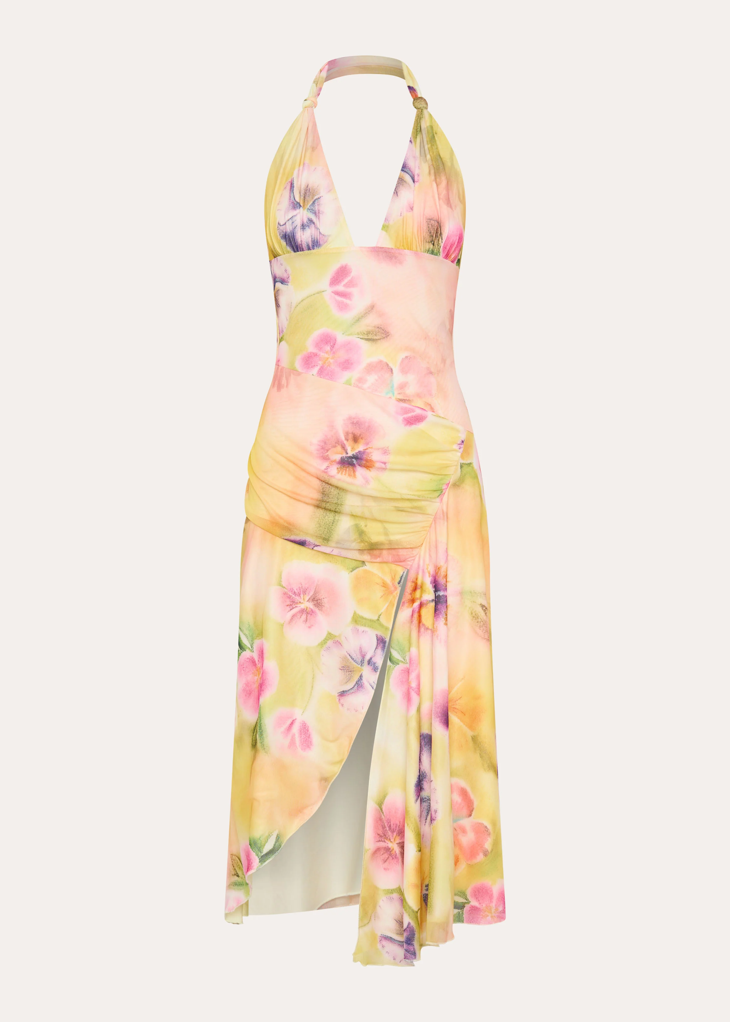 Kayce Midi Dress - Sunburst Floral