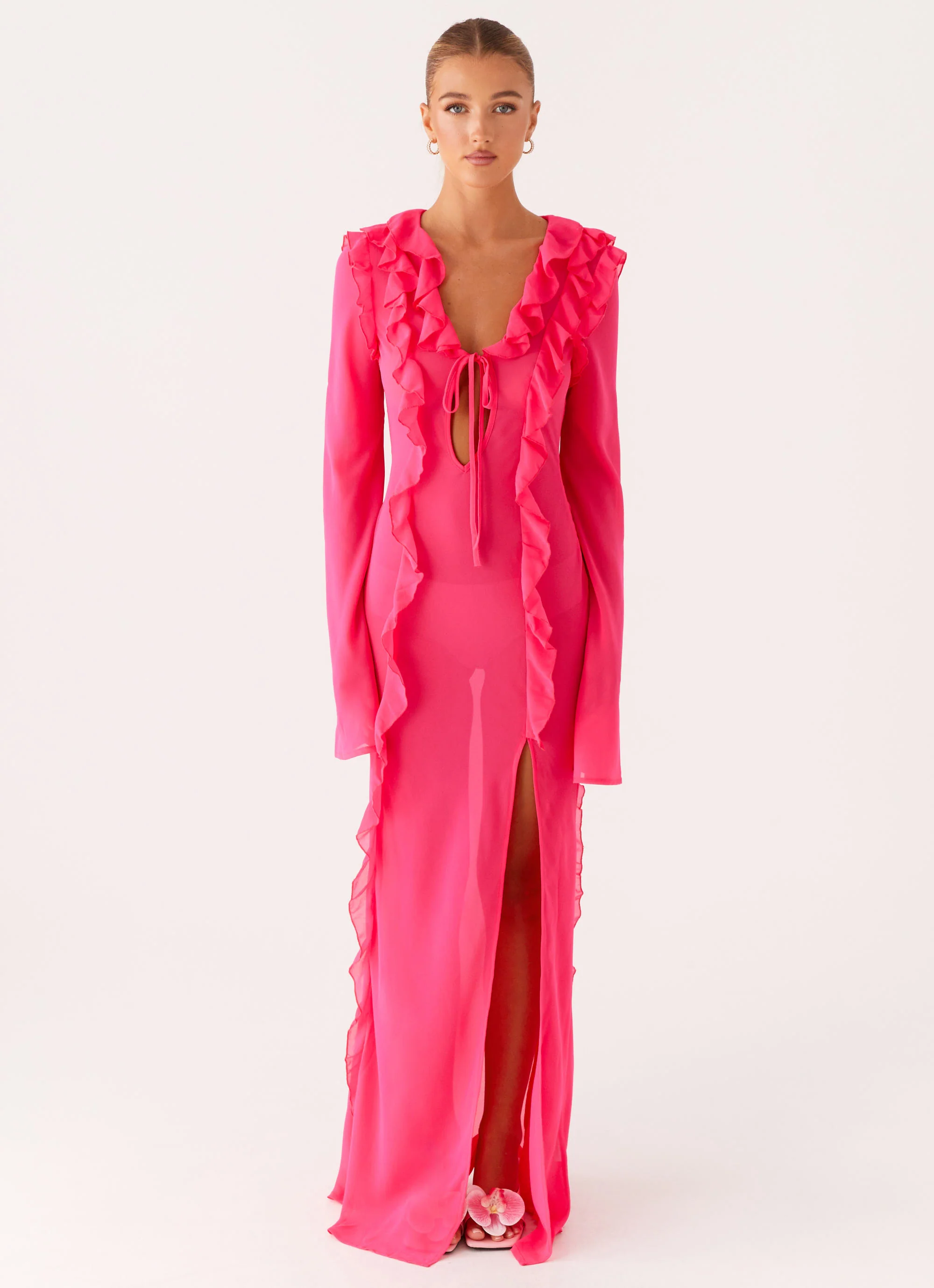 Charlize Maxi Dress - Pink