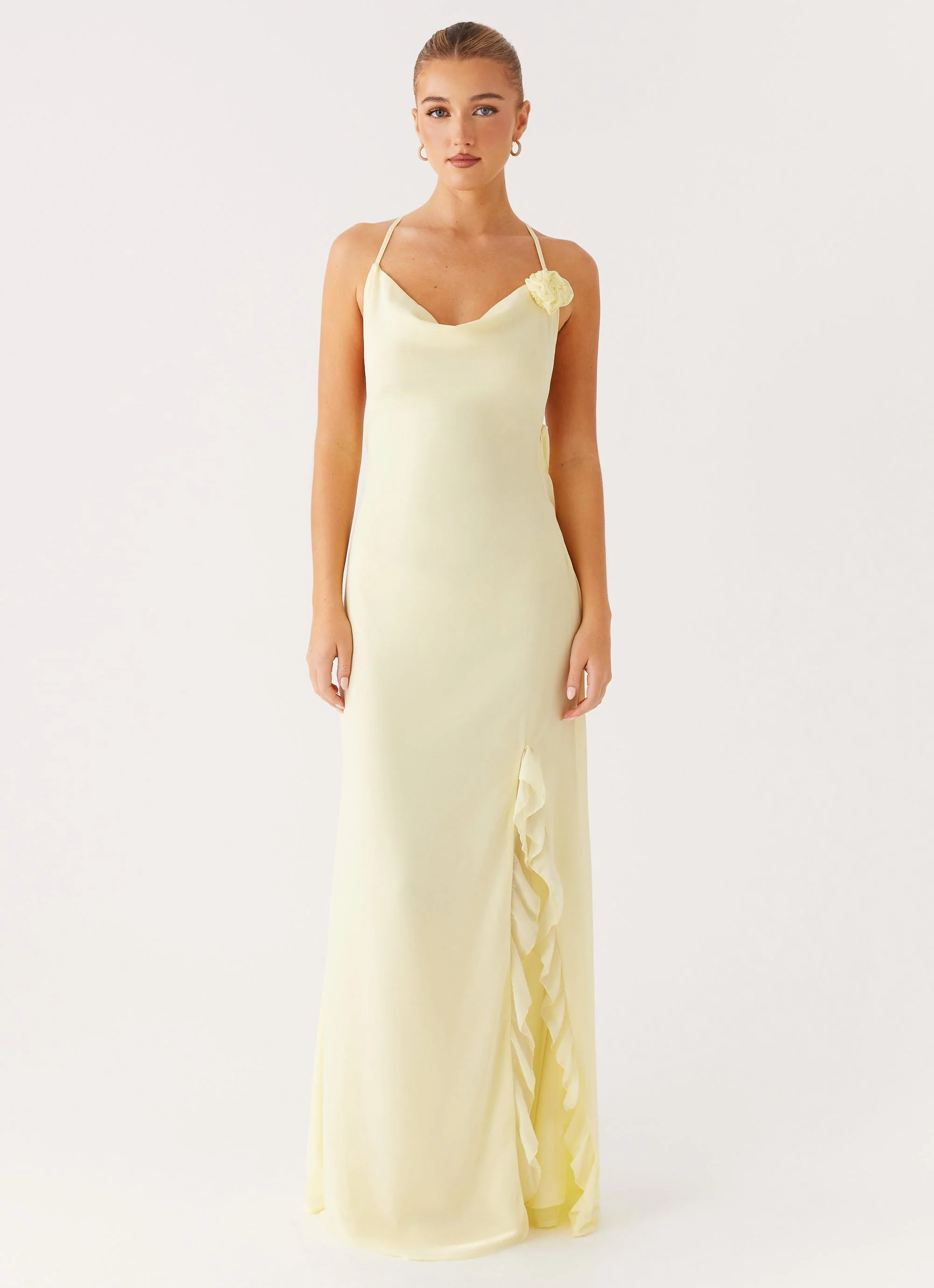 First Class Maxi Dress - Yellow