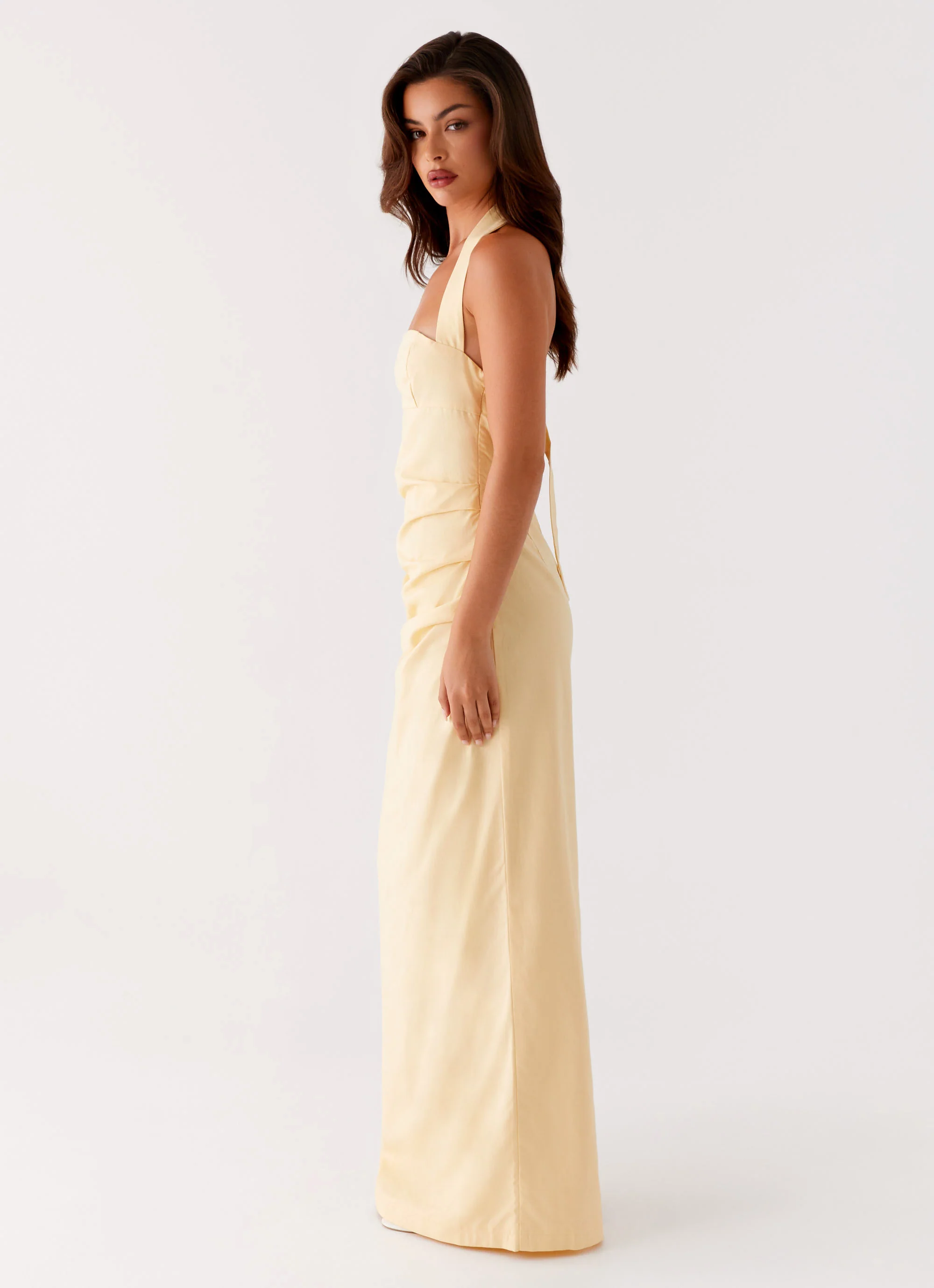 Rumour Has it Maxi Dress - Yellow