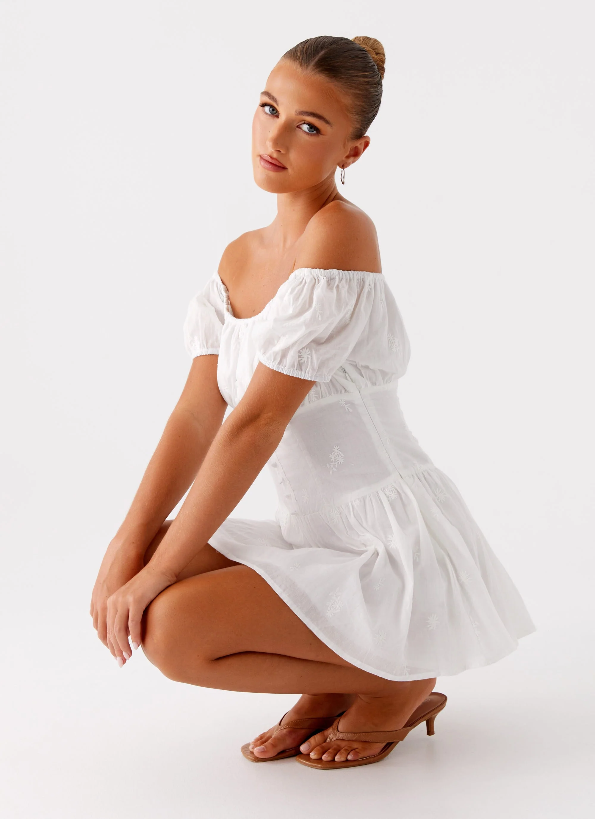 Anthem Mini Dress - Ivory