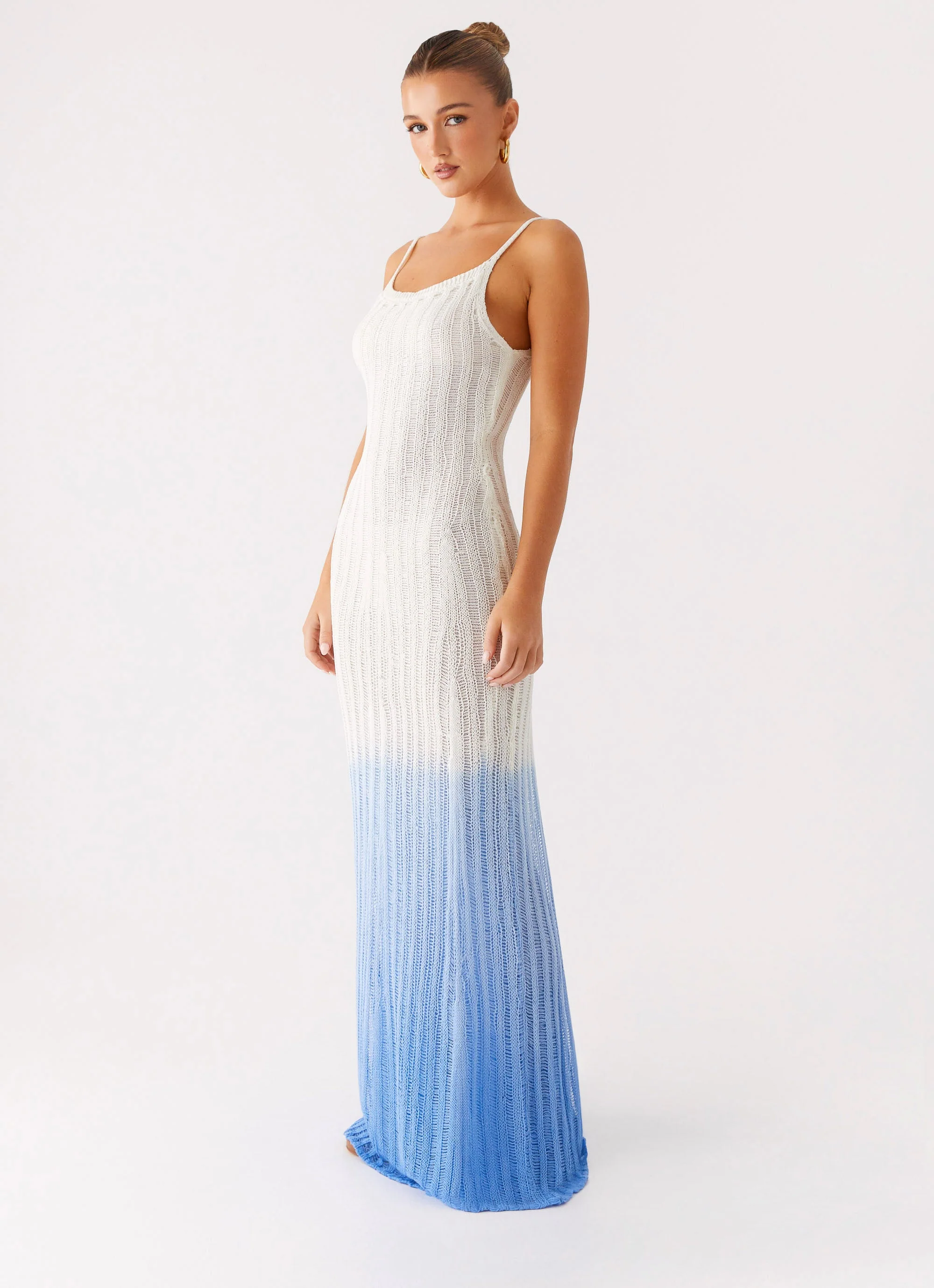 Kiki Maxi Dress - Ombre Blue