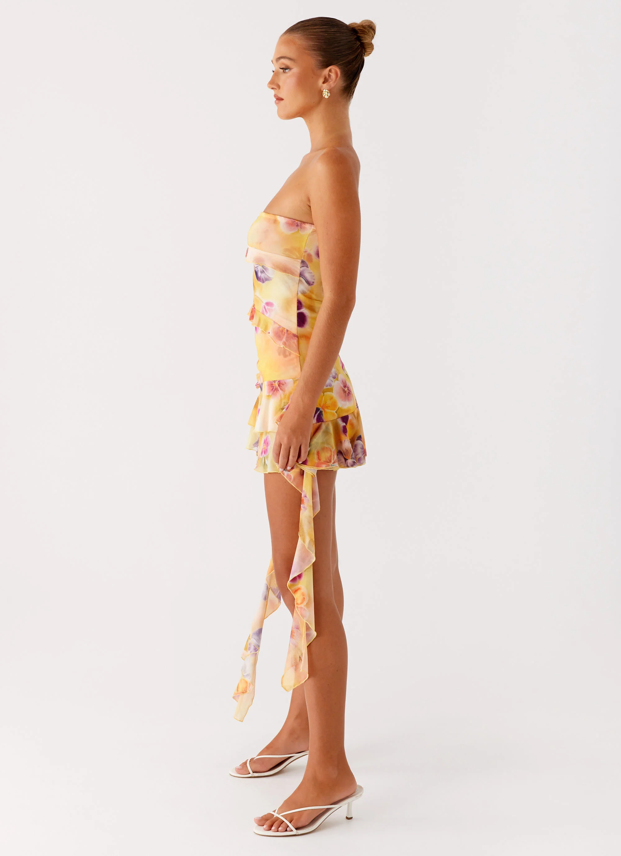 Macey Mini Dress - Sunburst Floral