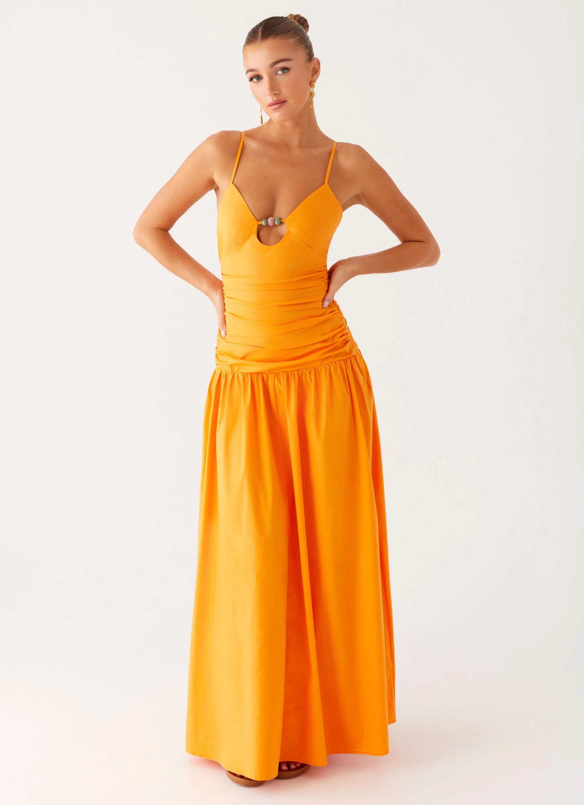 Avani Maxi Dress - Orange