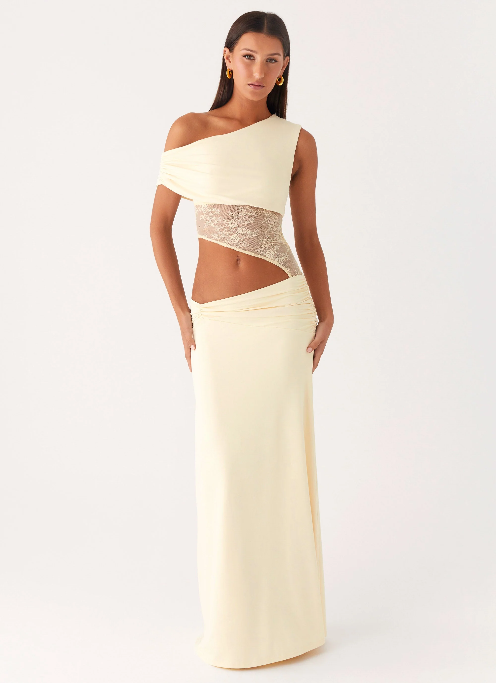Love Motion Maxi Dress - Lemon