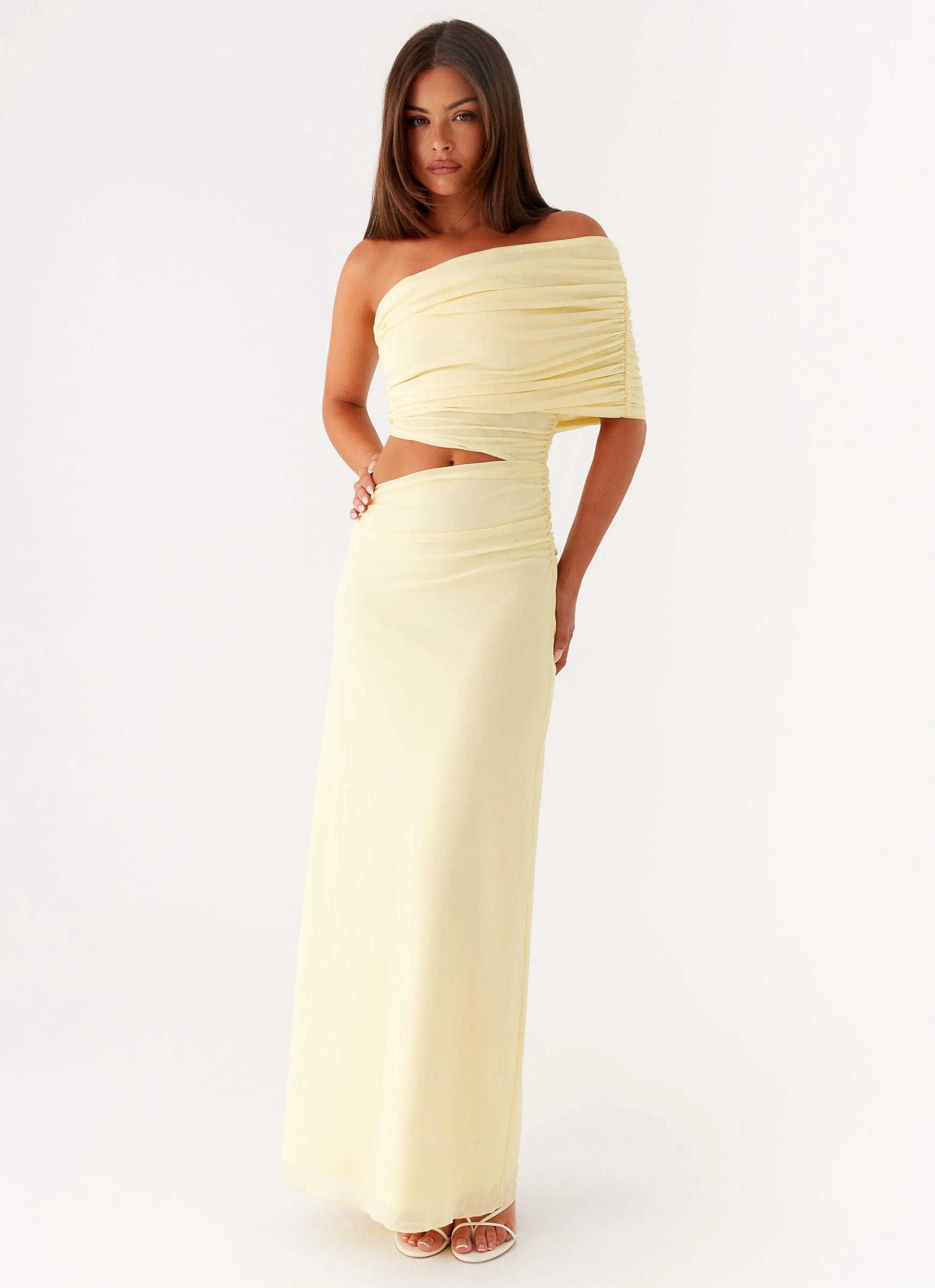Gillian Maxi Dress - Yellow