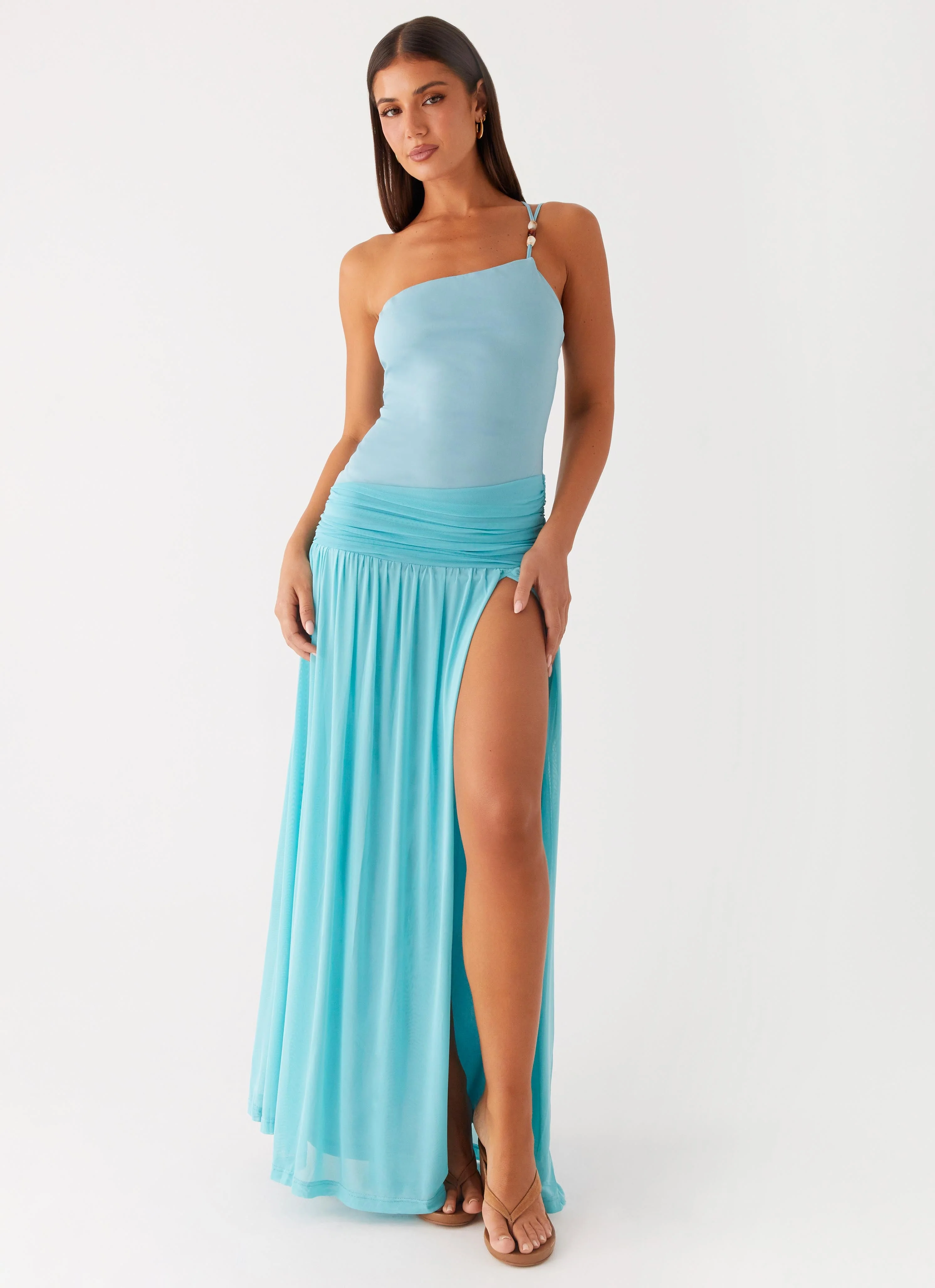 Aurelia Maxi Dress - Aqua