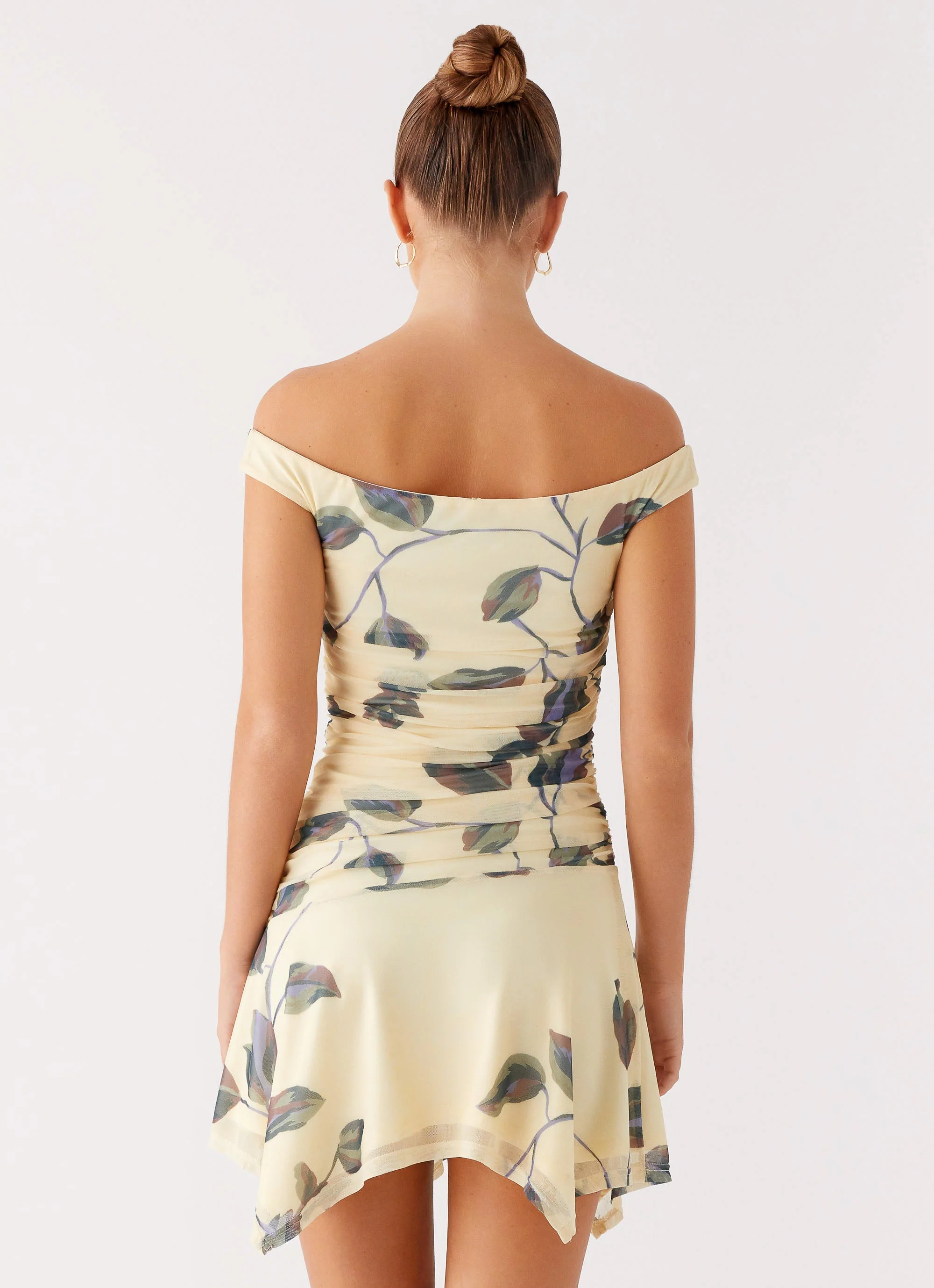 Josette Mini Dress - Buttercream Bliss