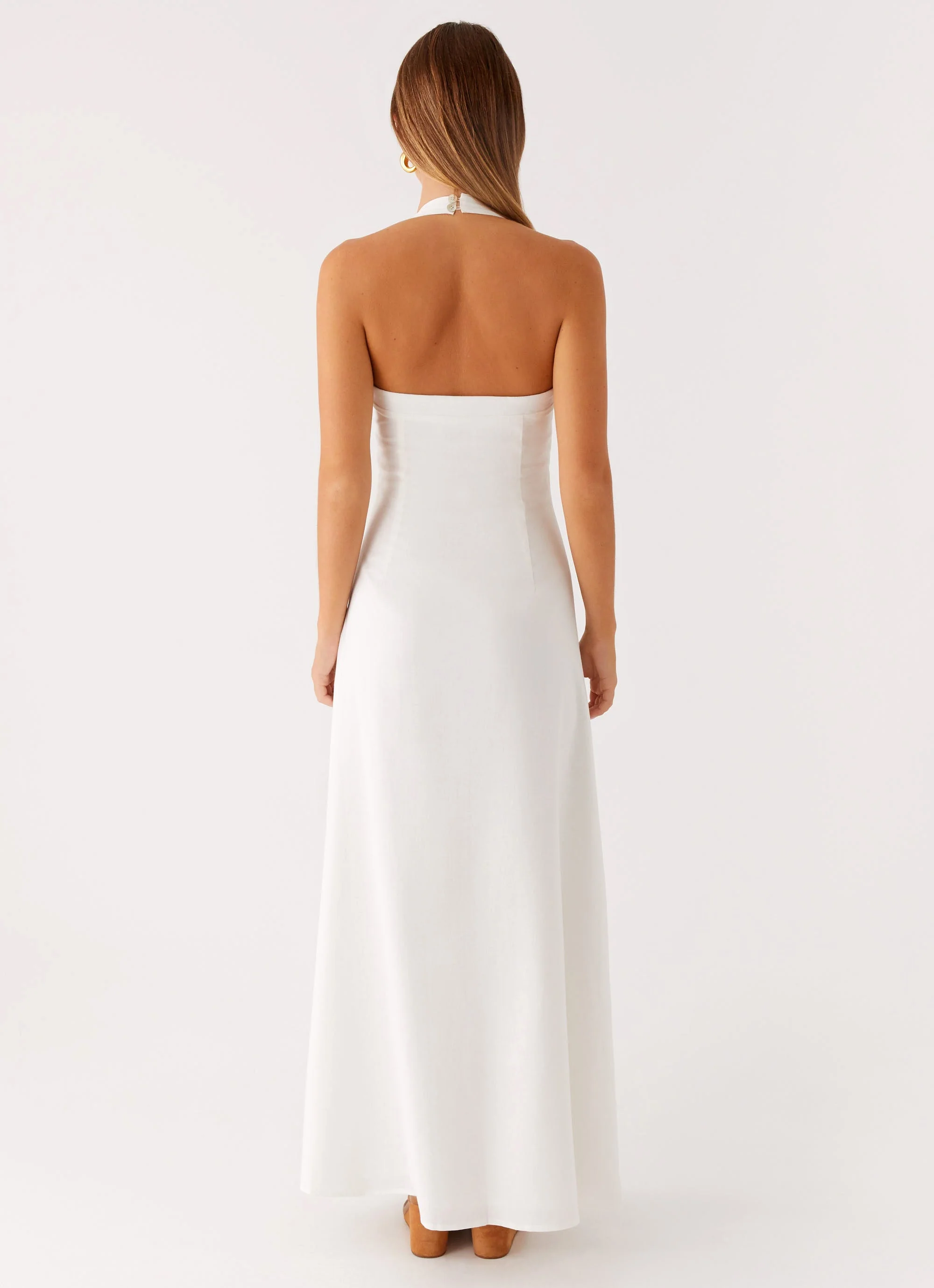 Jovanni Maxi Dress - White