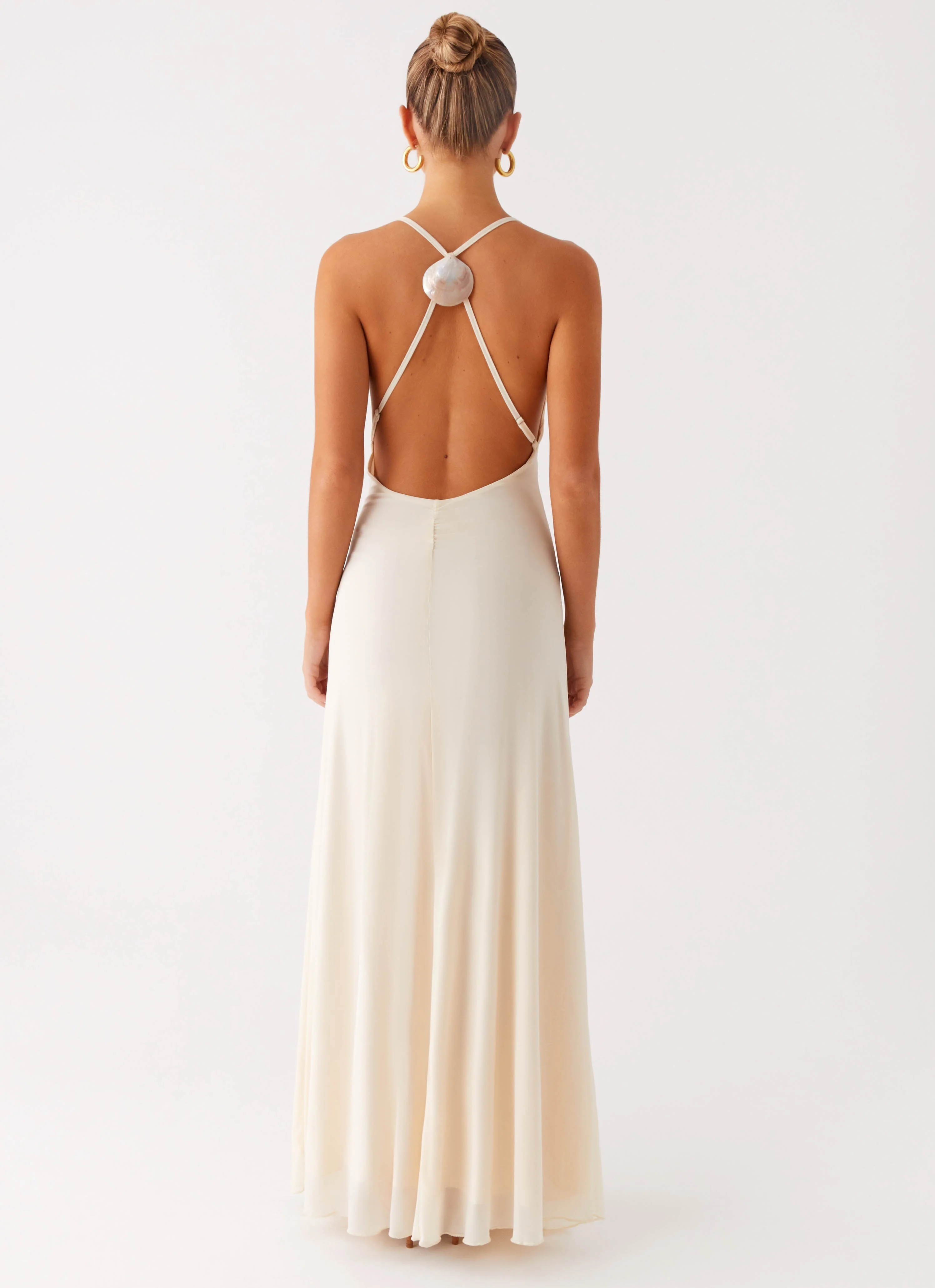 Dahliana Maxi Dress - Off White