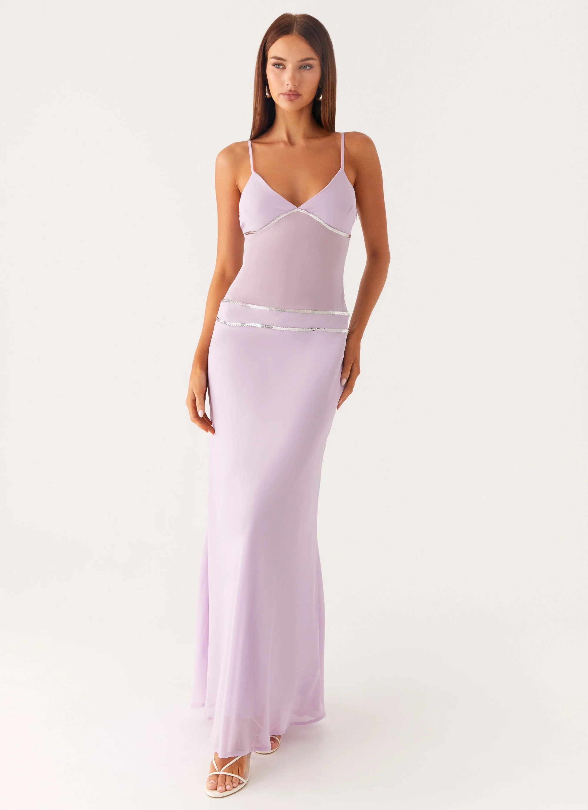Sweet On You Maxi Dress - Lavender