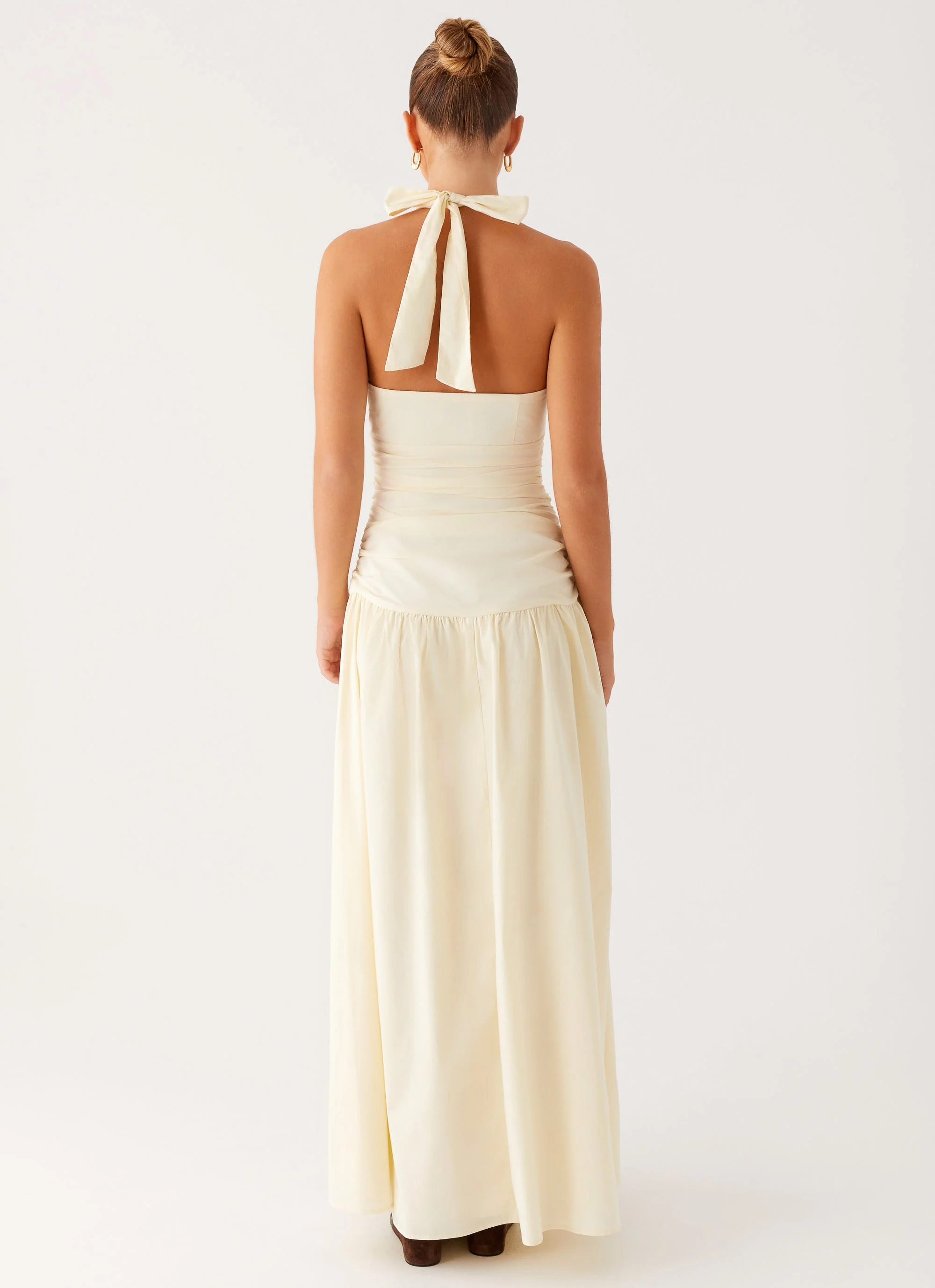 Val Maxi Dress - Lemon