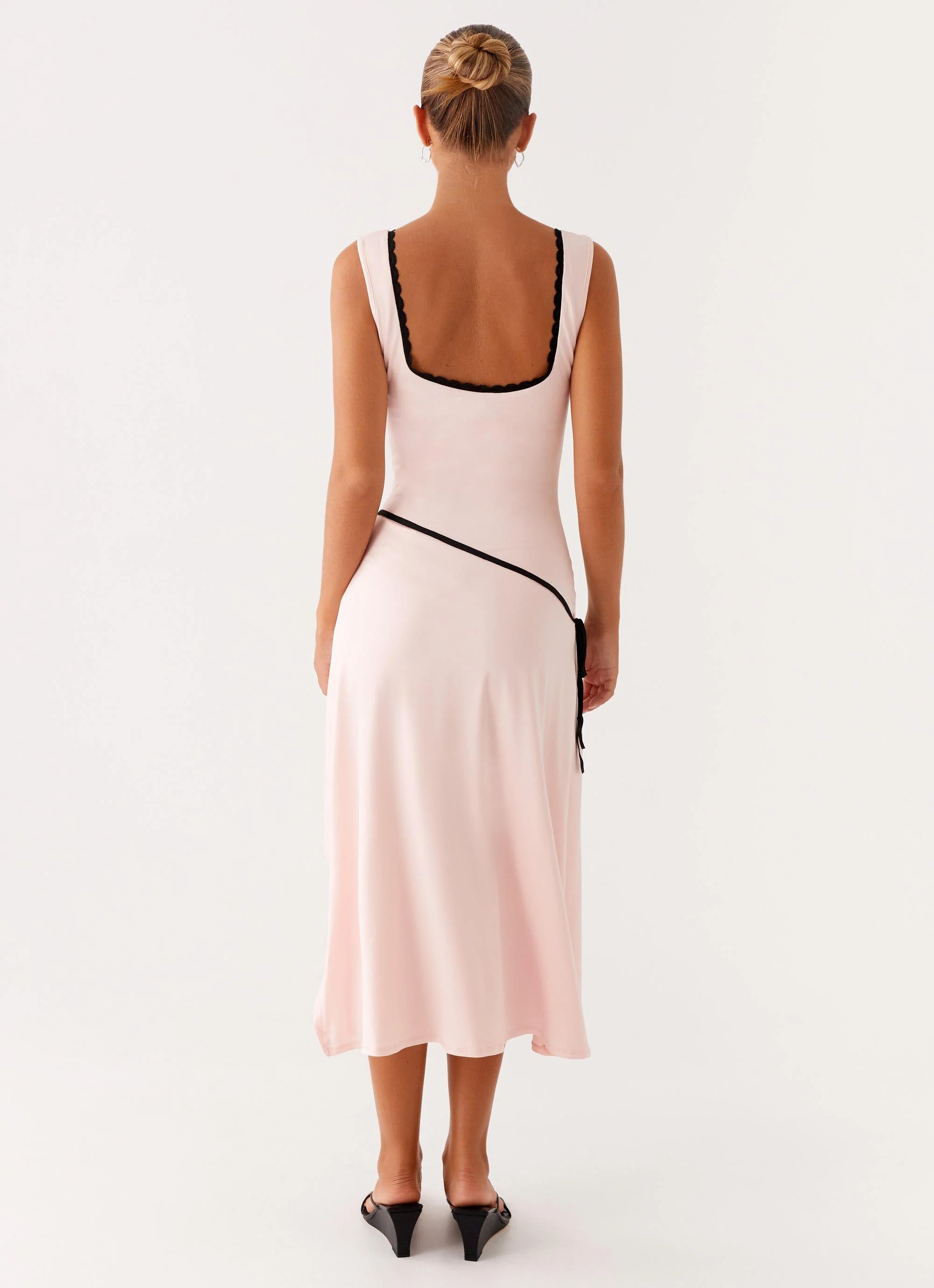 Darlene Midi Dress - Pink